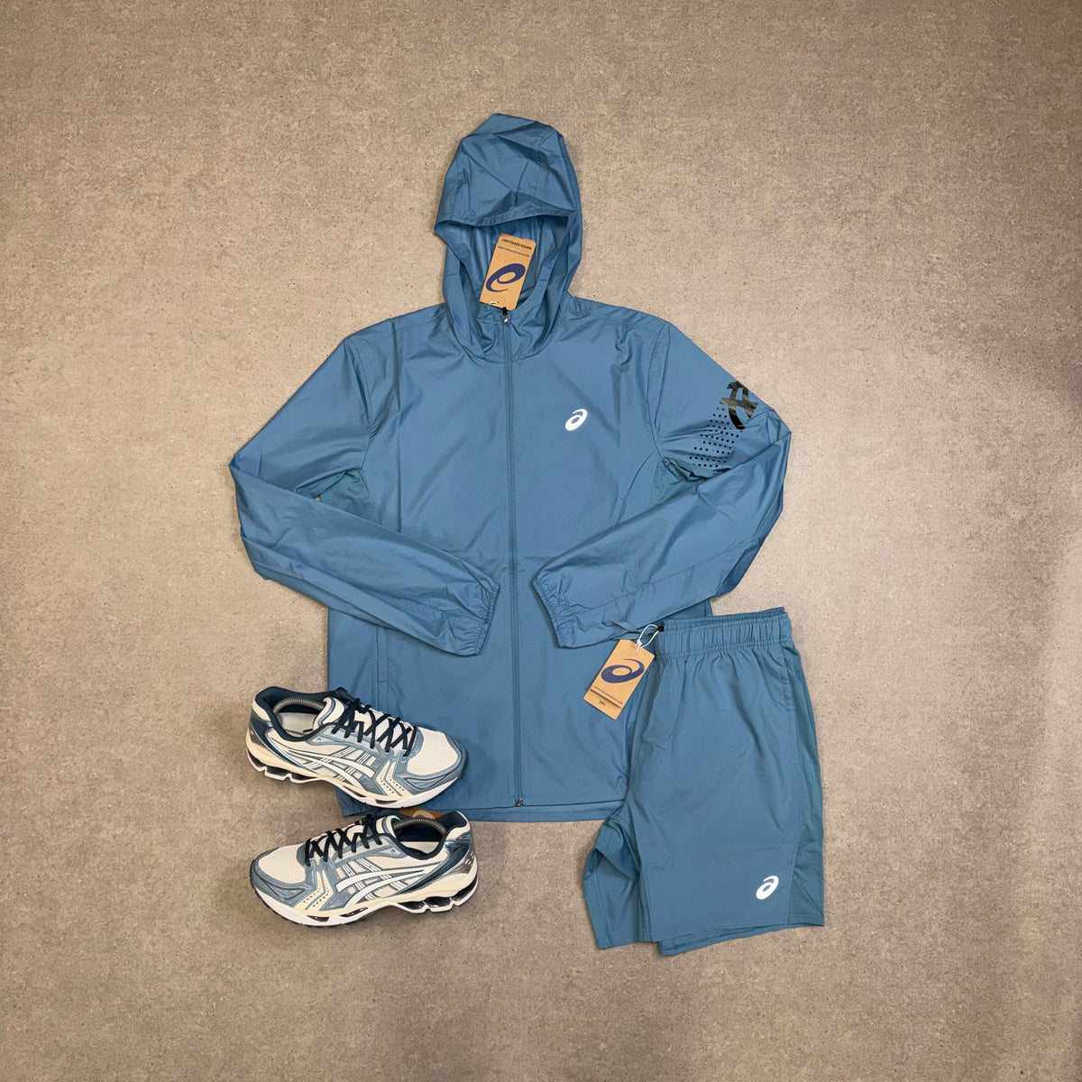 ASICS Icon Jacket Saba Blue