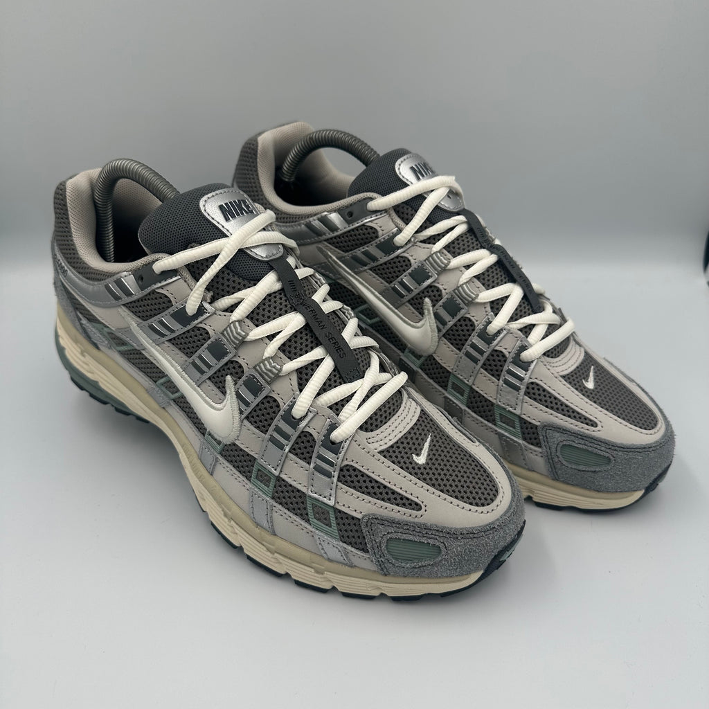 Nike P-6000 Flat Pewter / White-LT Iron Ore