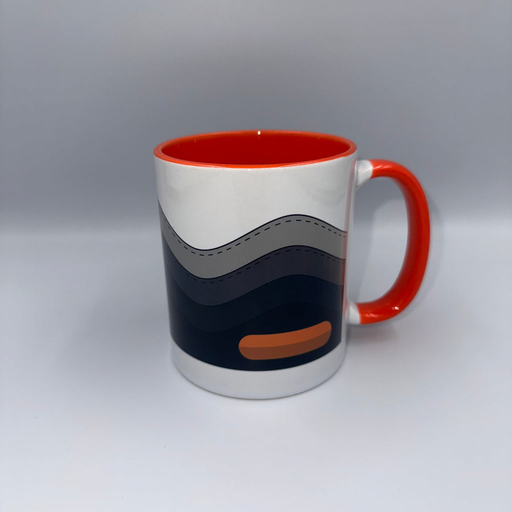 Air Max 95 Mug - Mandarin lateral side profile
