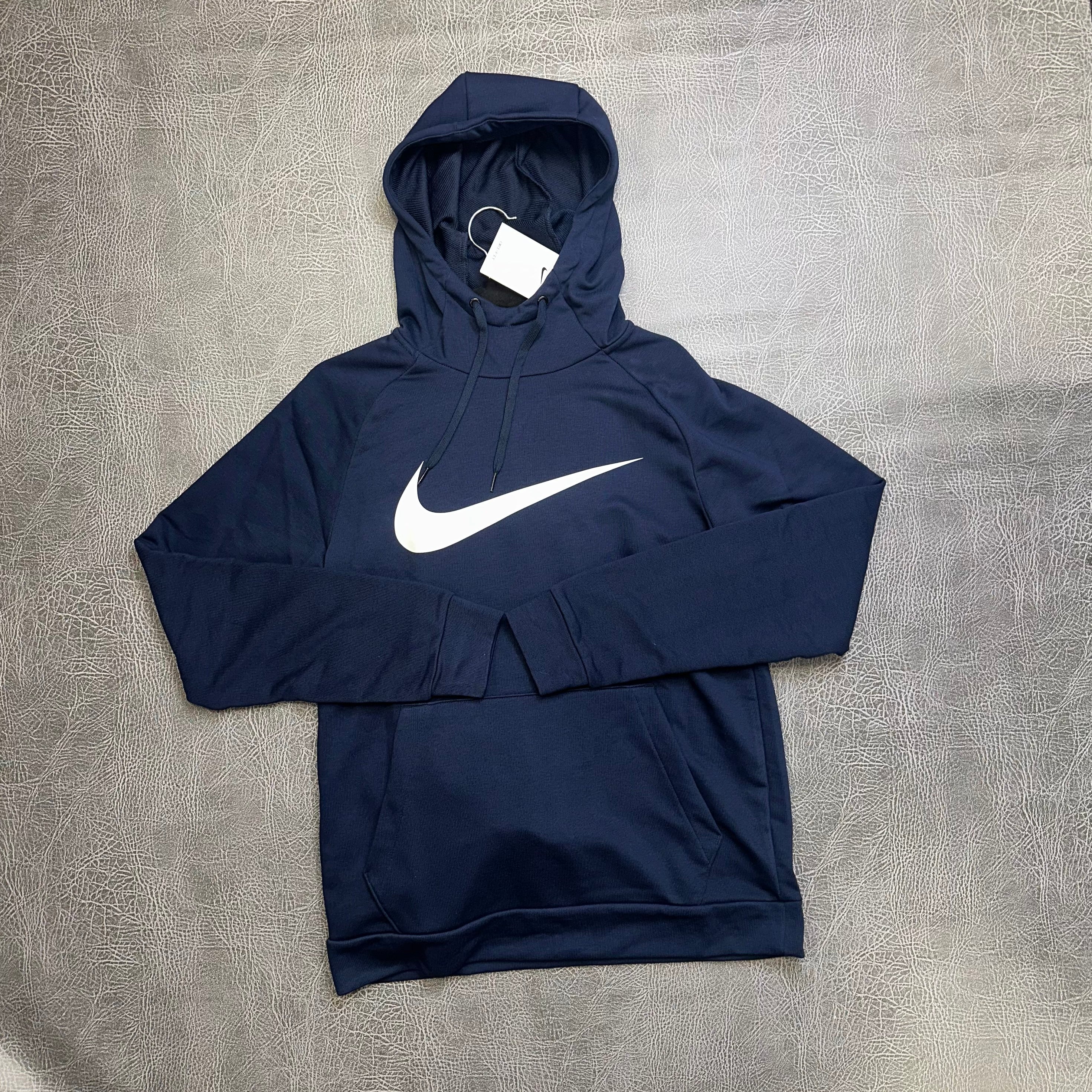 Nike Graphic Logo Hoodie Navy