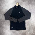 Nike Running Division Half Zip Black front view