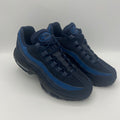 Nike Air Max 95 Black / Obsidian-Thunder Blue UK 8 lateral side profile