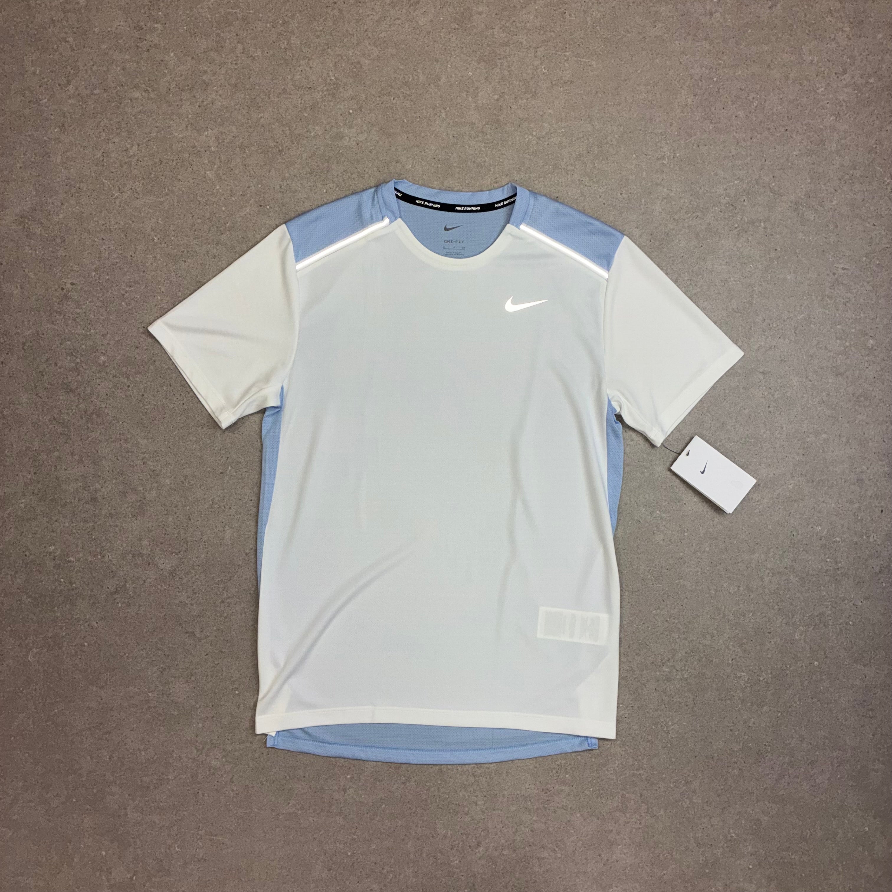 Nike Miler White / Cobalt Bliss & Challenger Grey