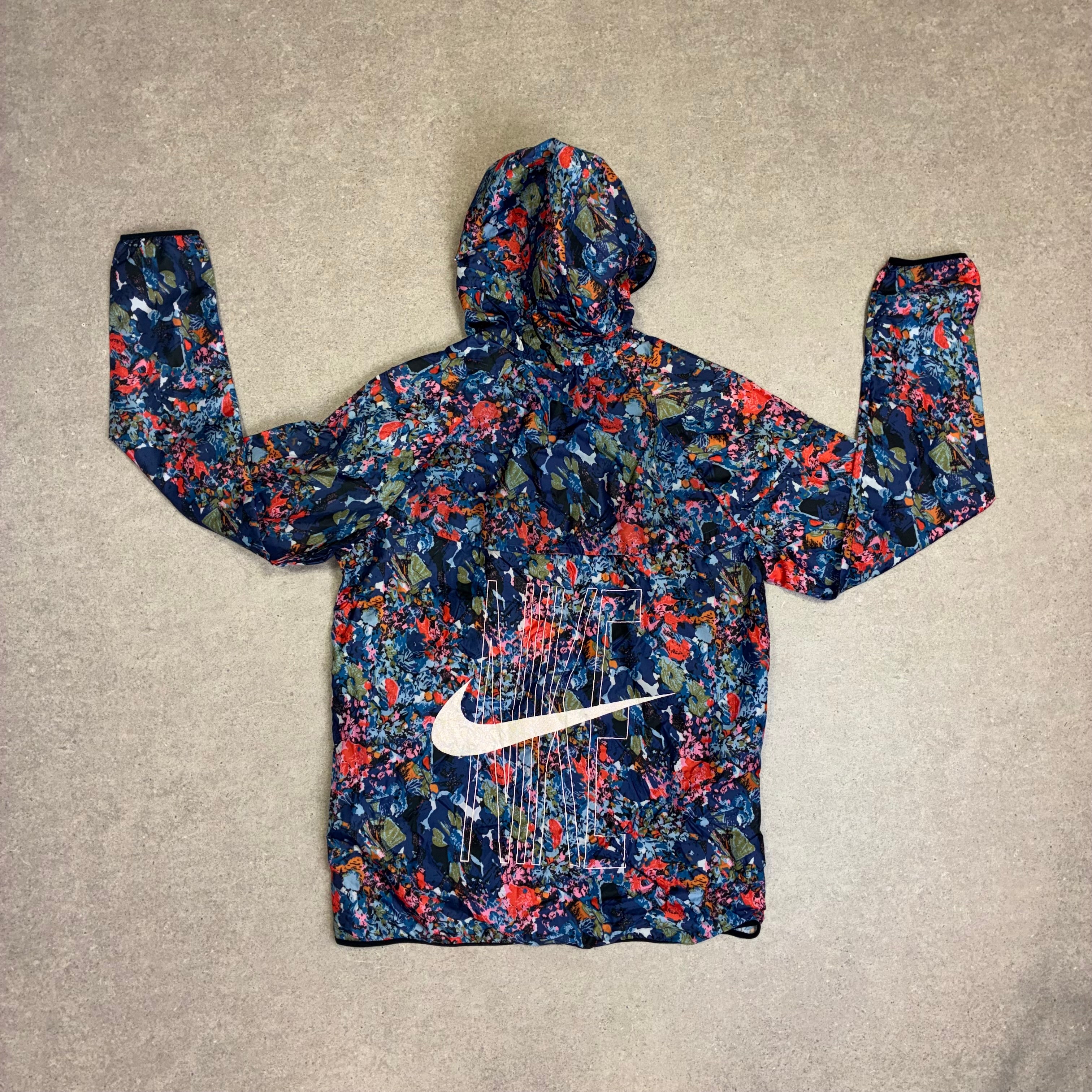 Nike Floral Print Windbreaker