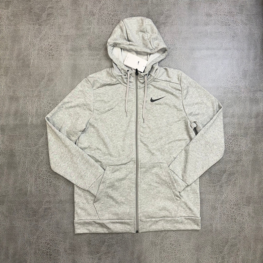 Nike Dri-FIT Hoodie Grey back view All Sizes