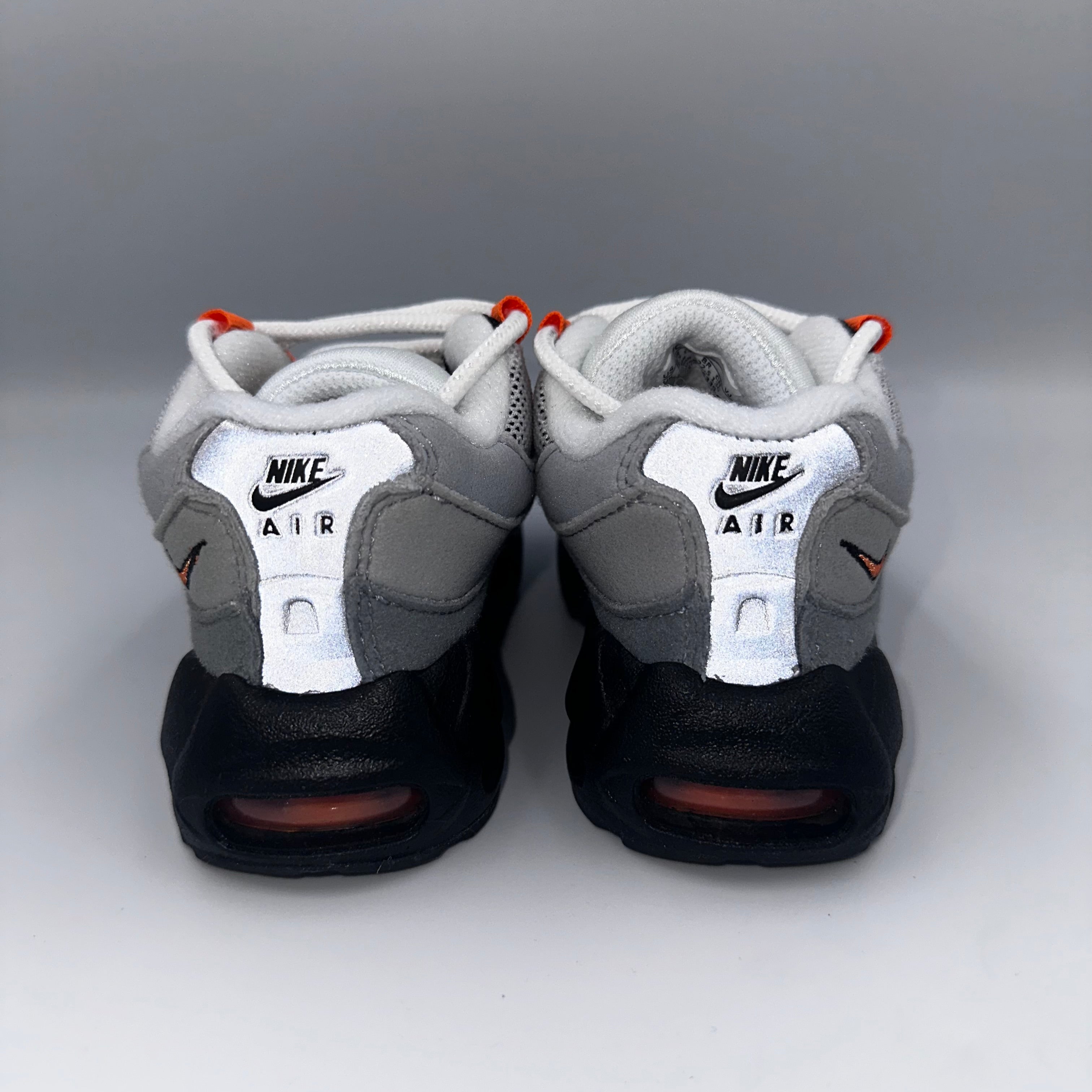 Nike Air Max 95 OG Mandarin Recraft Toddlers outsole view