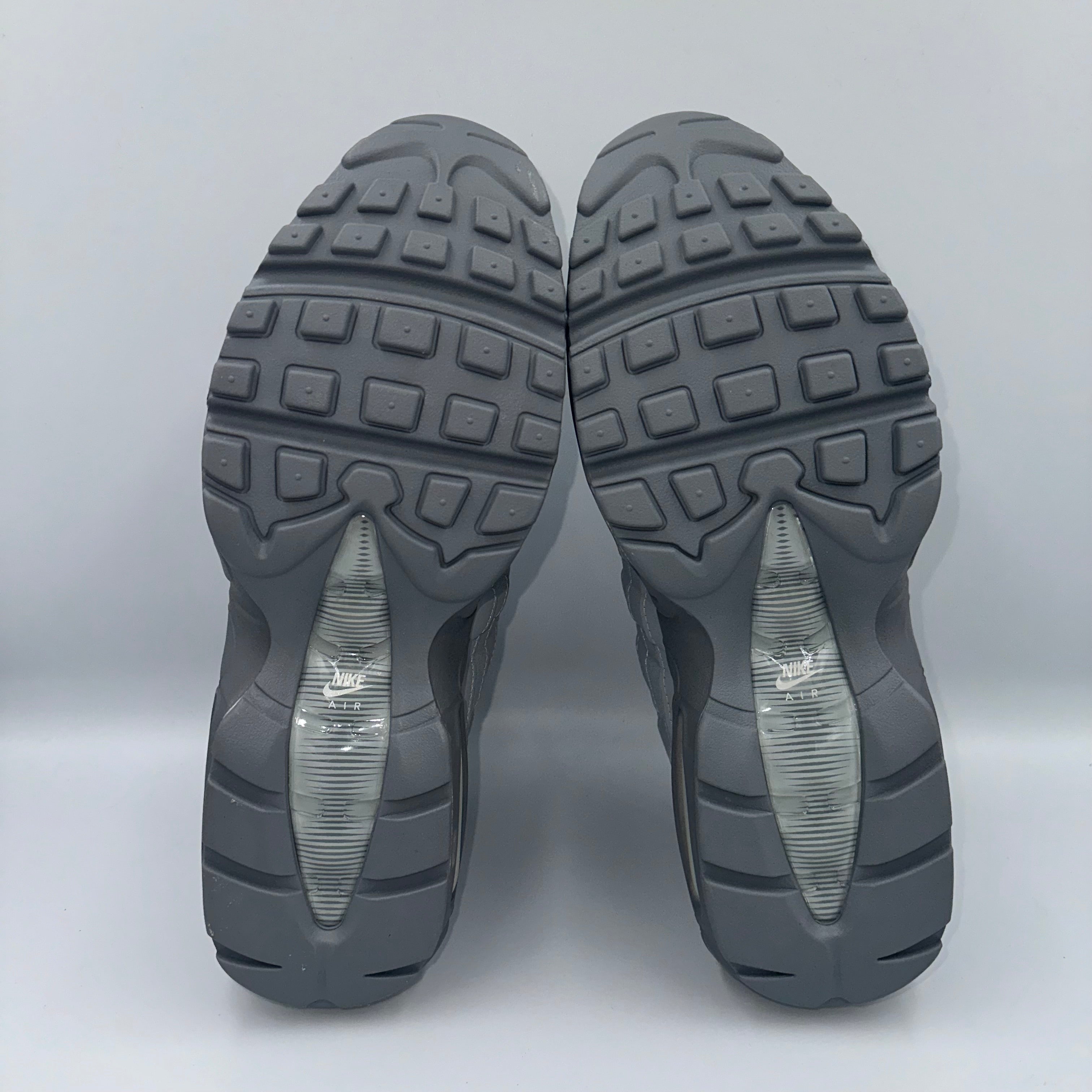 Nike Air Max 95 Wolf Grey / White-Cool Grey UK 8 heel and counter detail