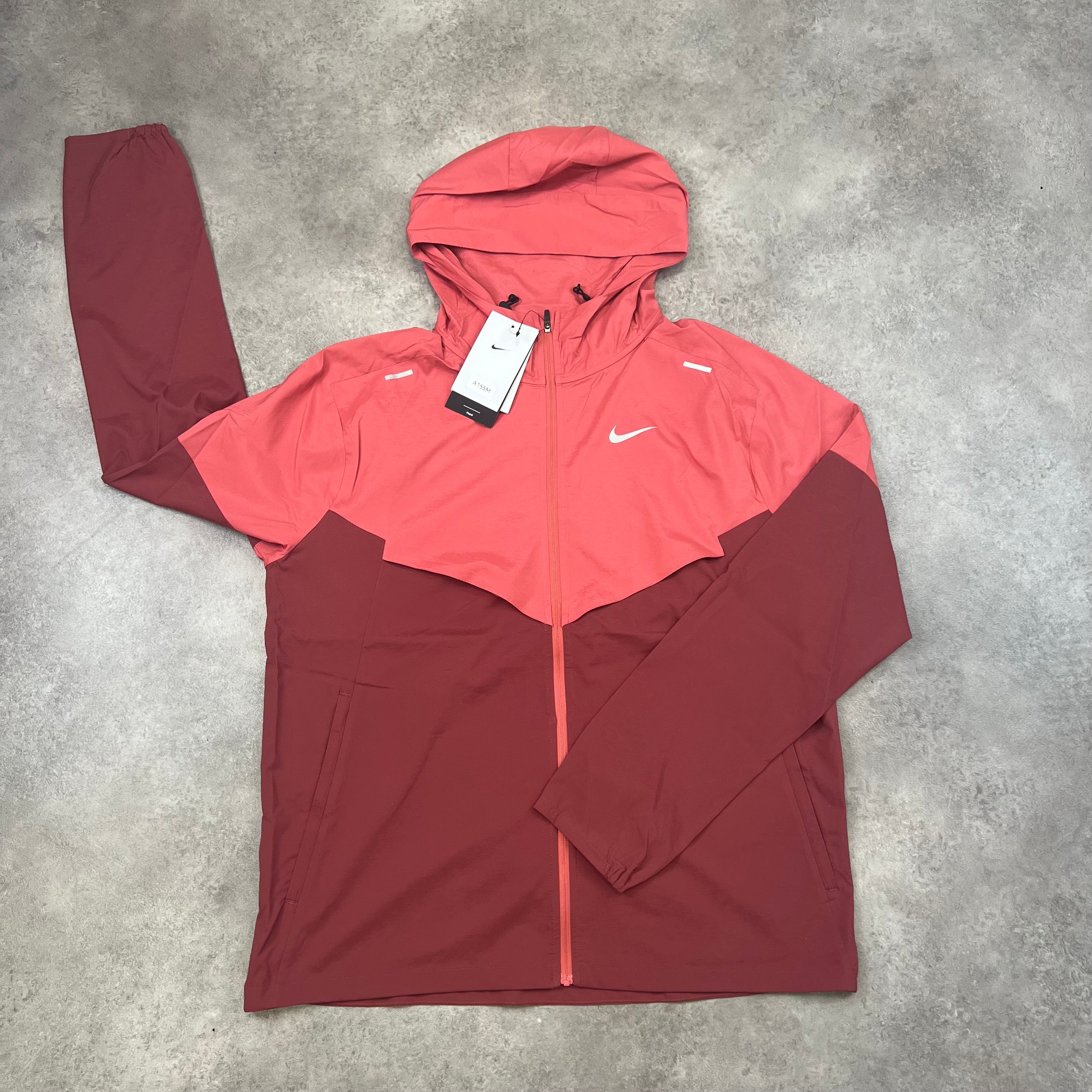 Nike Windbreaker Jacket Abode Red front view