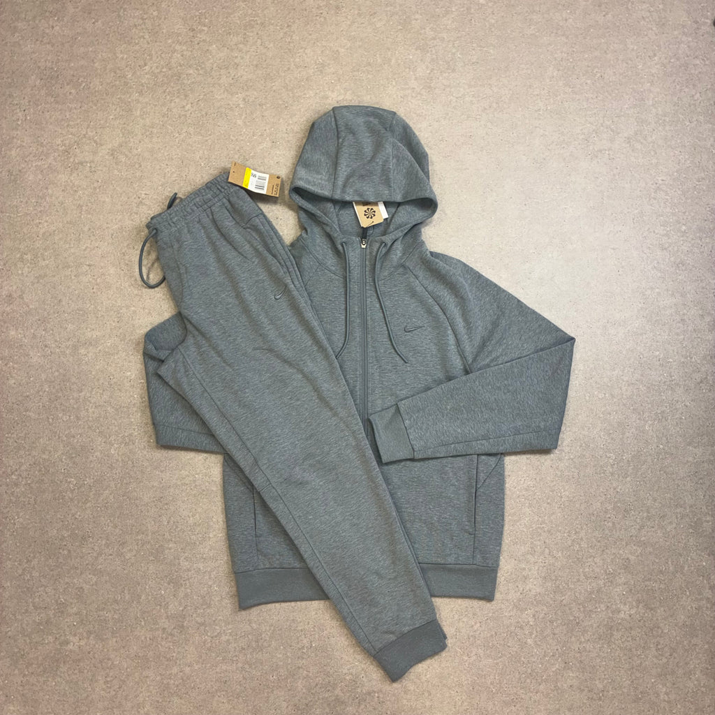 Nike Primary Fleece Tracksuit Cool Grey
