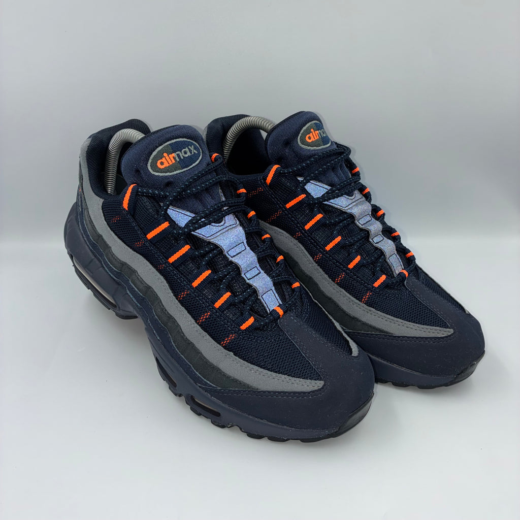 Nike Air Max 95 Retro Logo Navy / Orange UK 7
