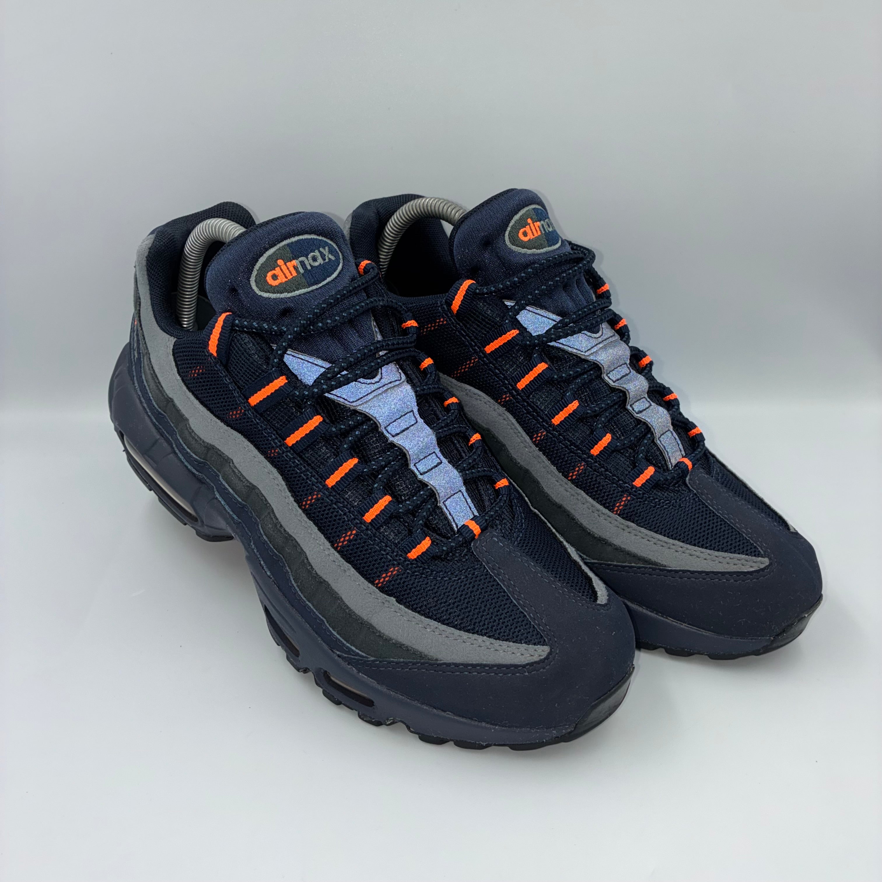 Nike Air Max 95 Retro Logo Navy / Orange UK 7