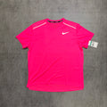 Nike Miler Hyper Pink running top FZ4782-645 front view brand new size XL 2025
