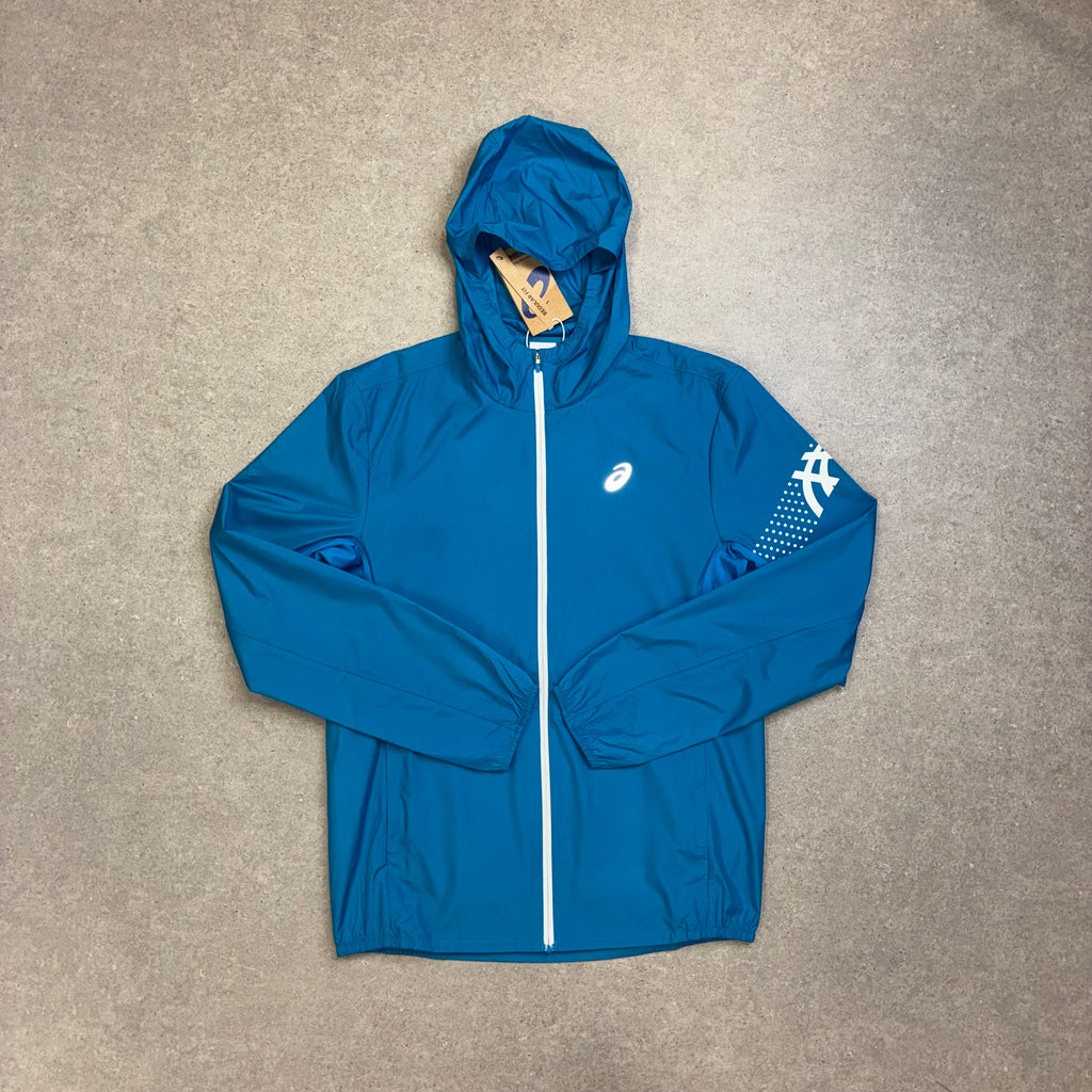 ASICS Icon Jacket Aegean Blue / Cream