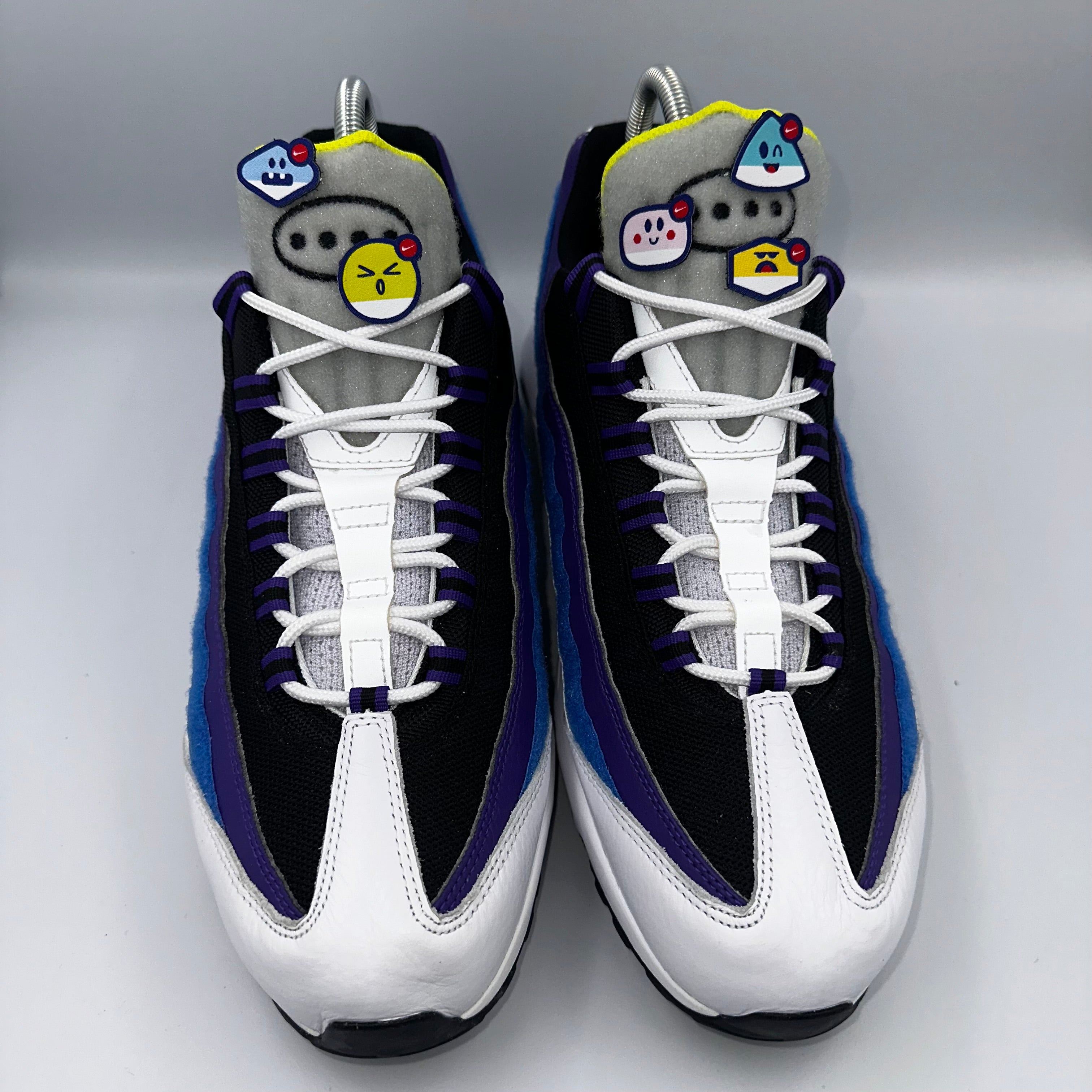 Nike Air Max 95 Kaomoji Velcro Pack UK 12 lateral side profile