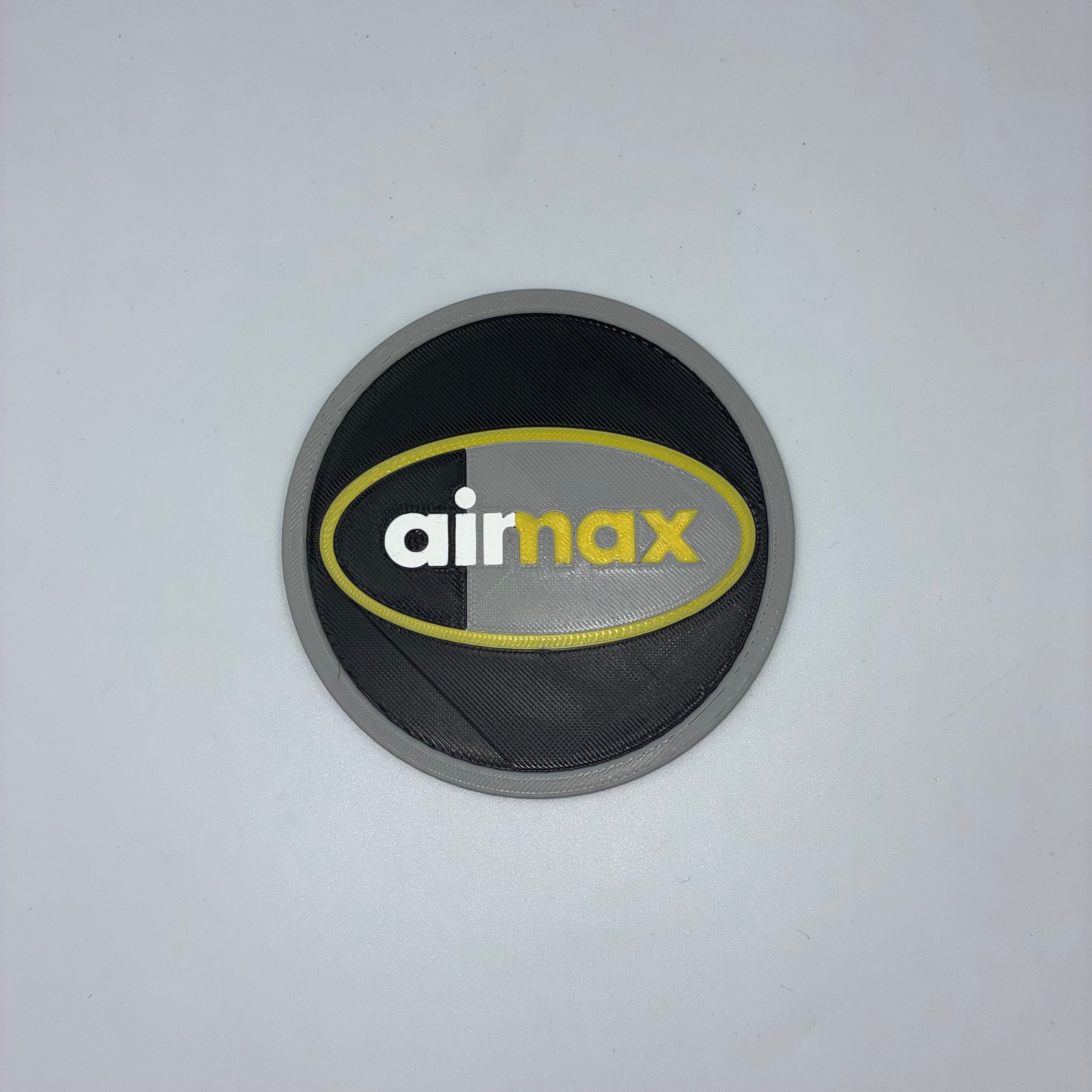 AIRMAX INSPIRED 3D DRINKS COASTER - TOUR YELLOW