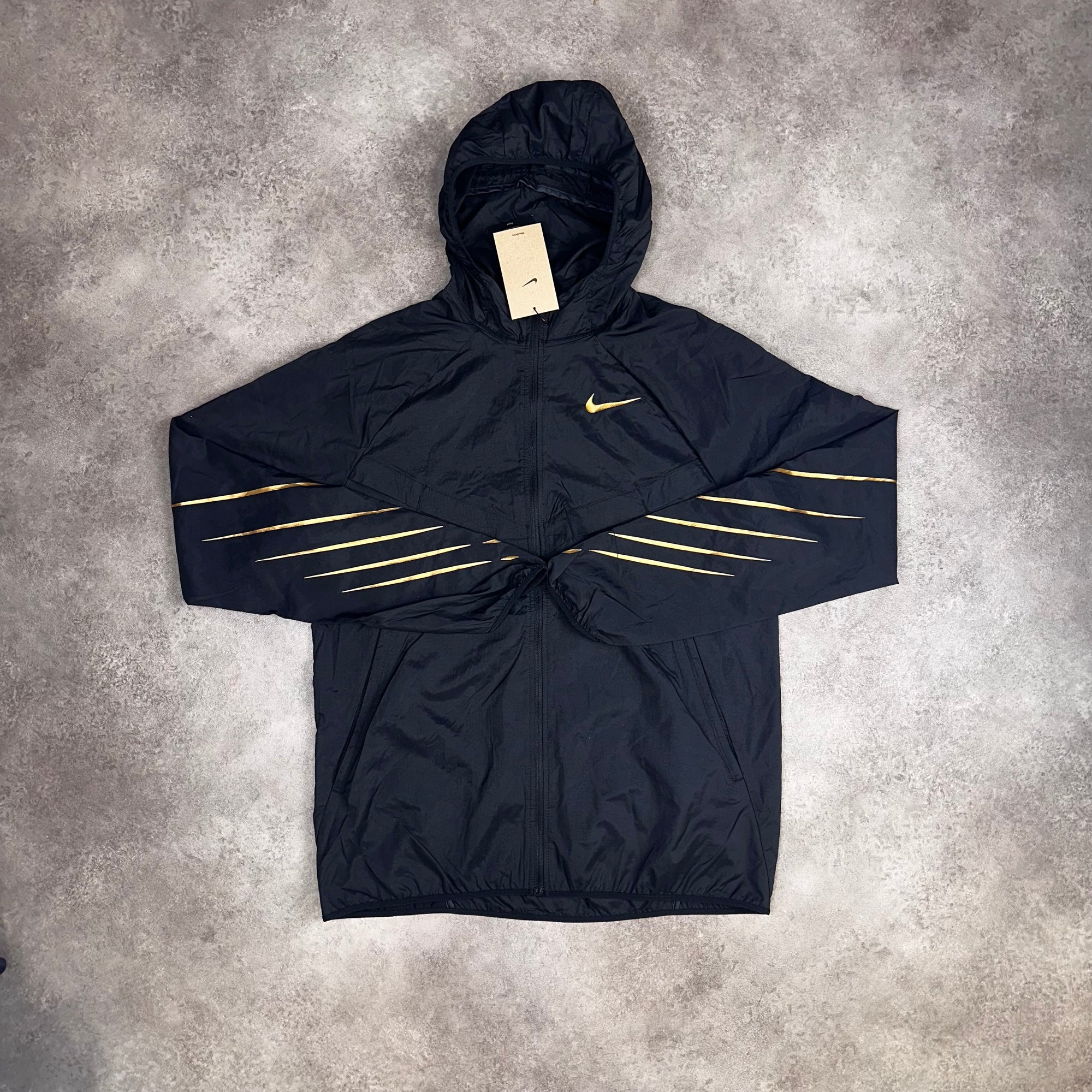 Nike x Jakob Windbreaker Black / Metallic Gold