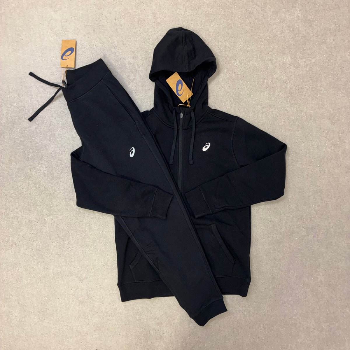 ASICS Tracksuit Black
