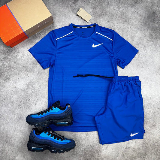 Nike Miler & Challenger Shorts Royal Blue