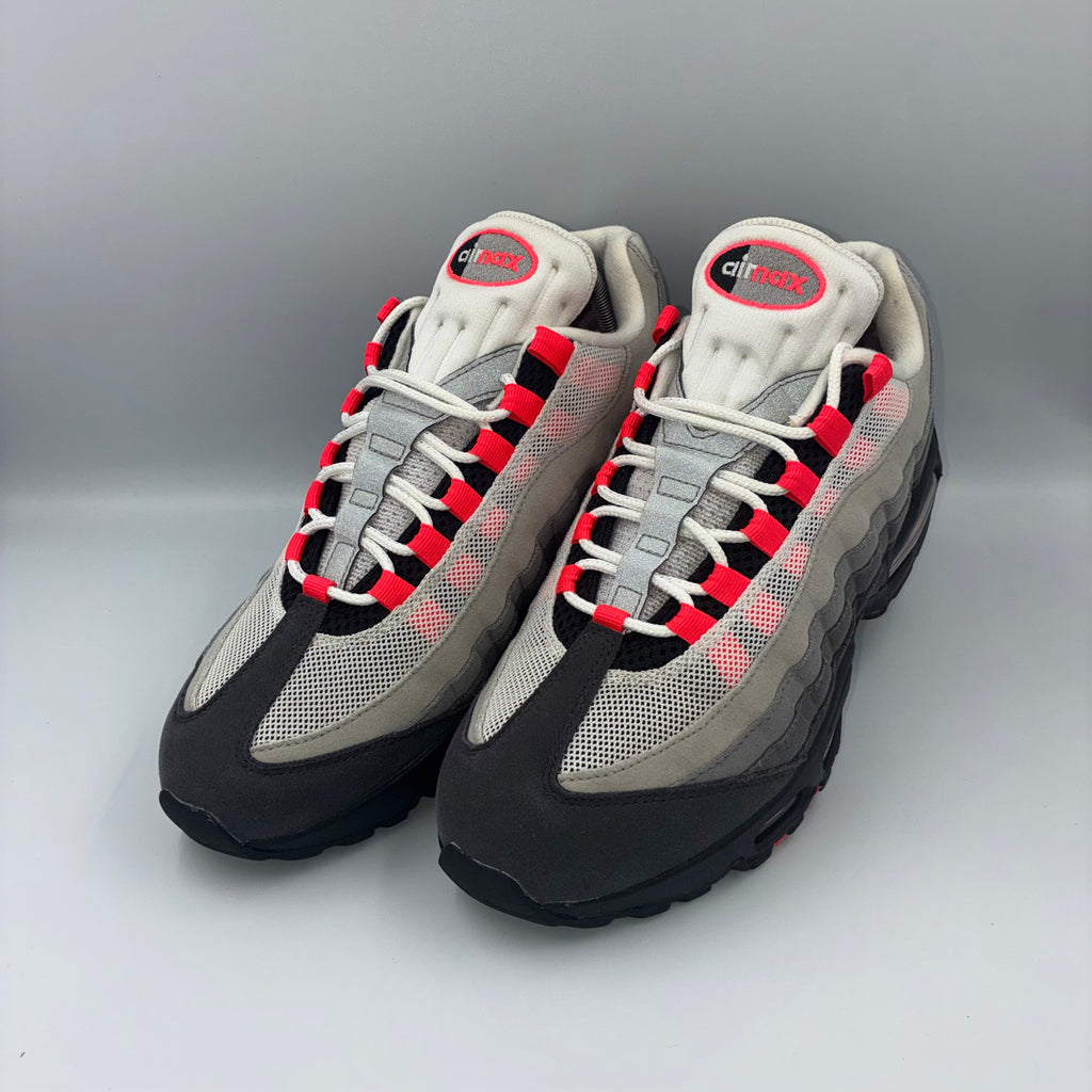 Nike Air Max 95 OG Big Bubble Solar Red 2025 UK 8