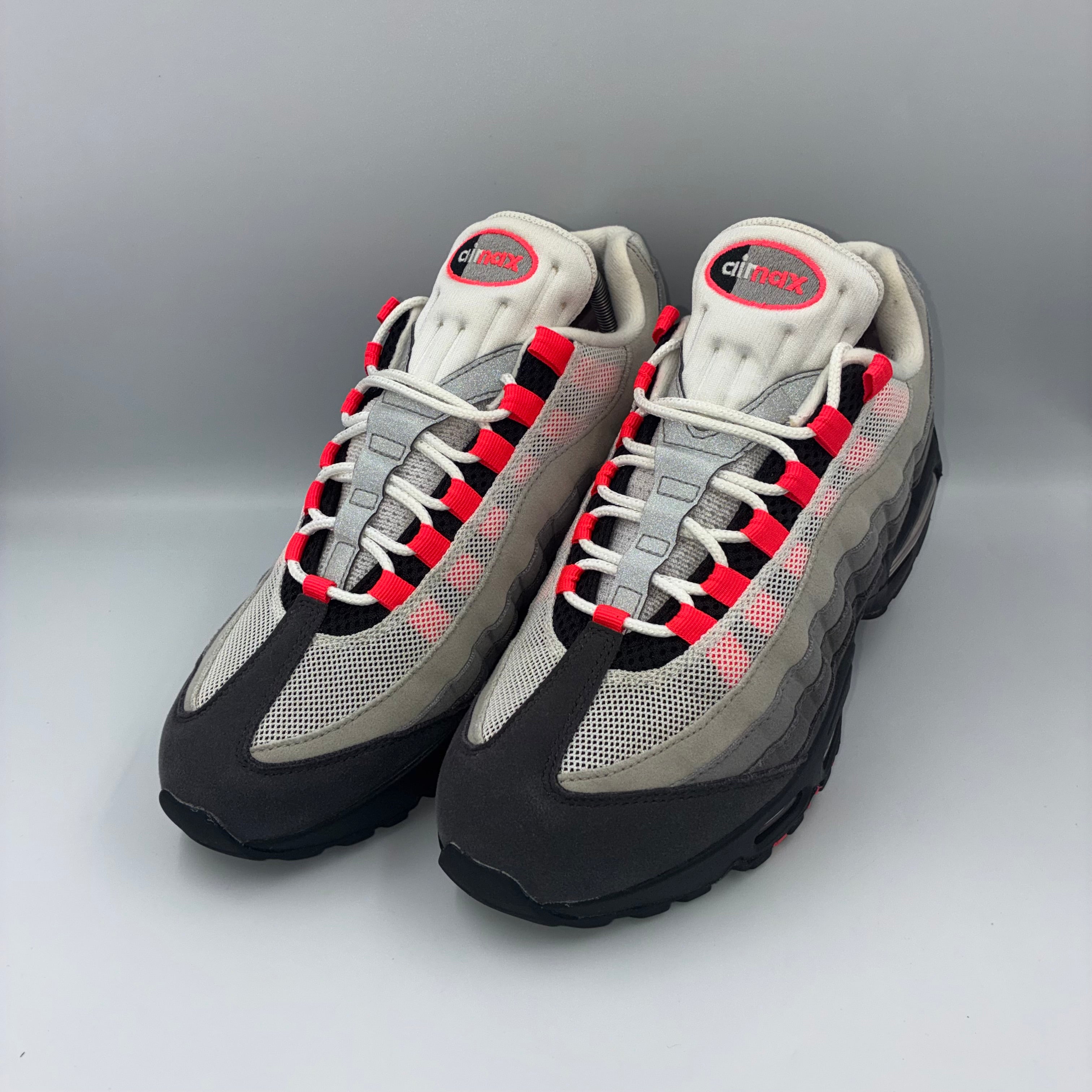 Nike Air Max 95 OG Big Bubble Solar Red 2025 UK 8