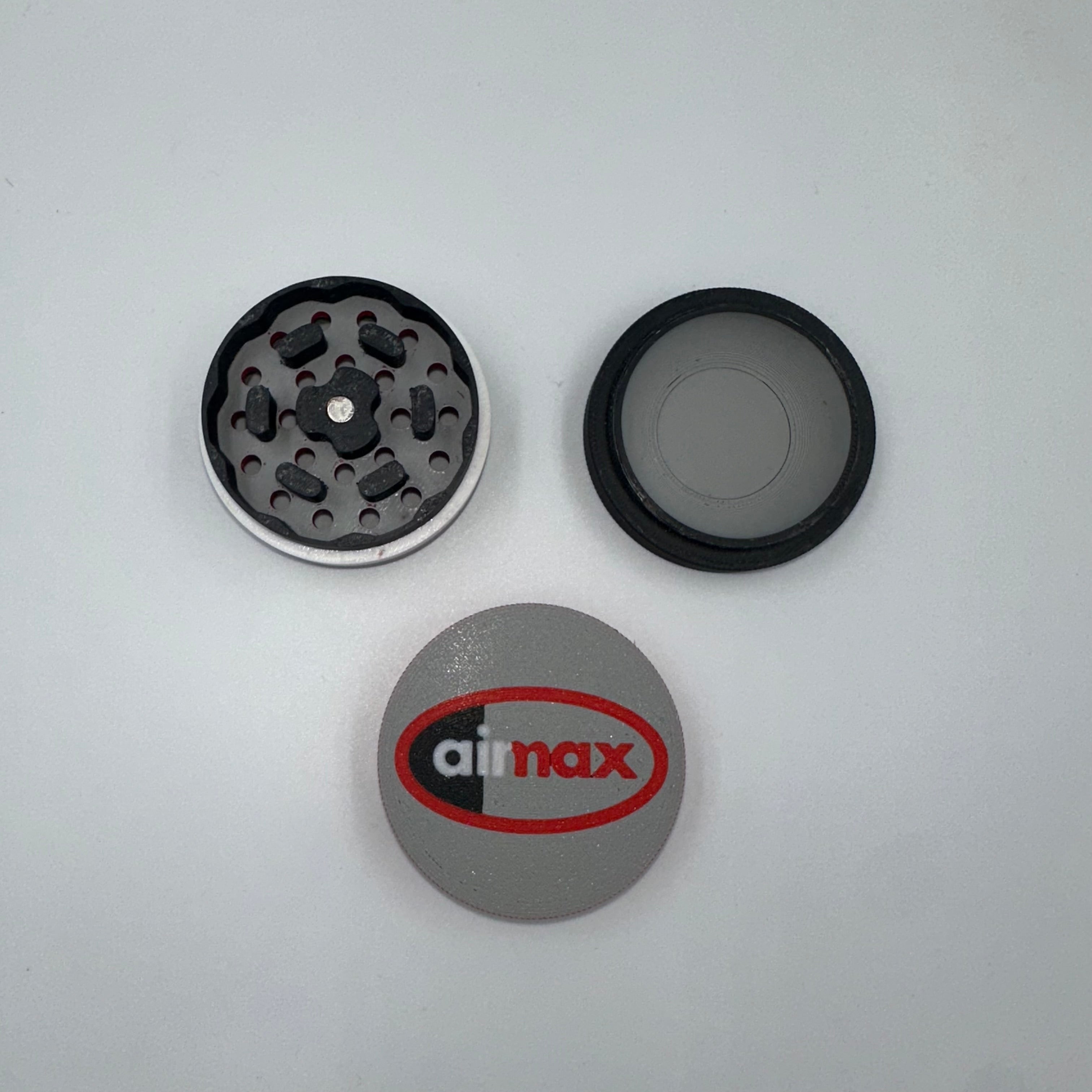 3D PRINTED AIRMAX INSPIRED HERB GRINDER - SOLAR RED