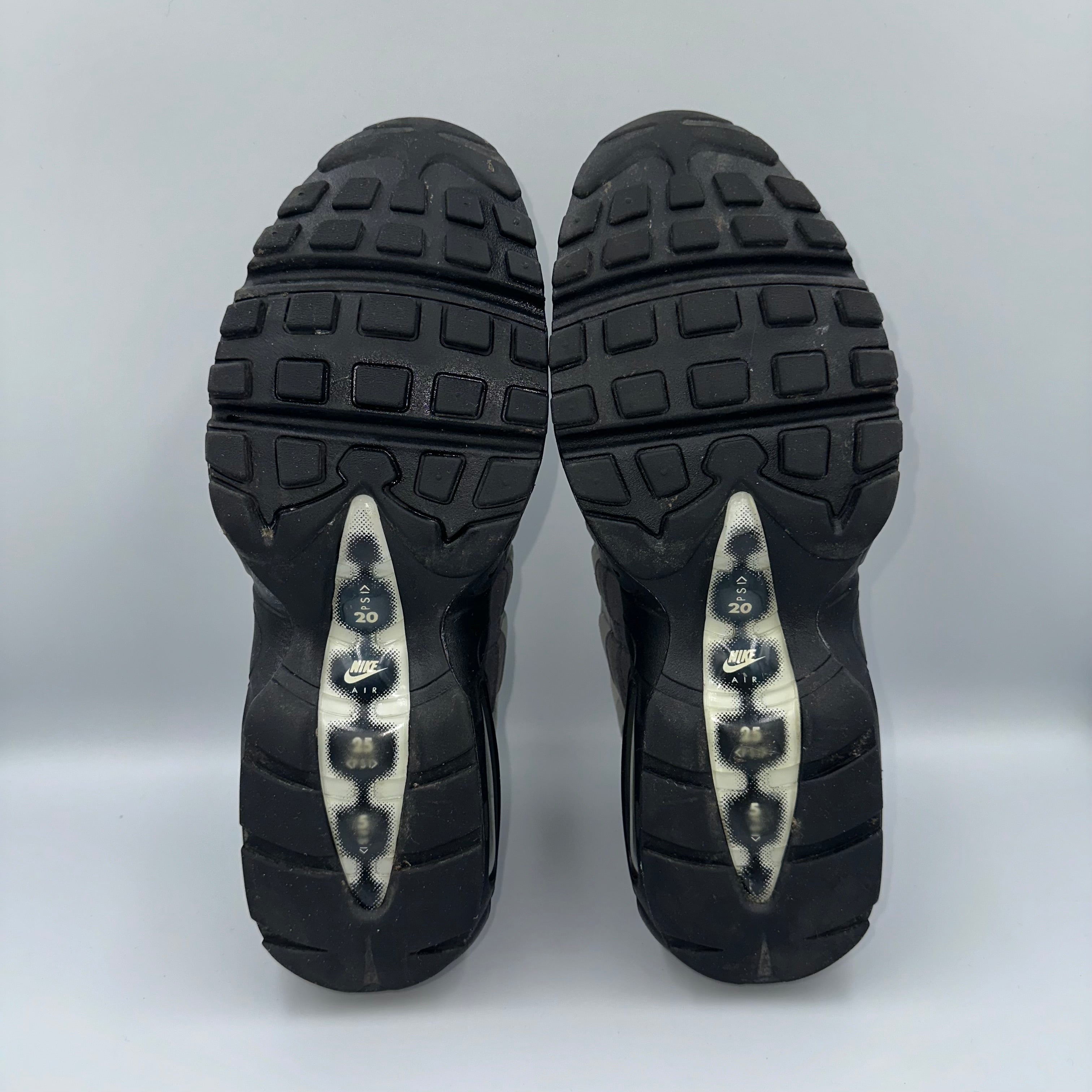 Nike Air Max 95 OG Granite UK 8 heel and counter detail