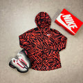 Nike Palm Impossibly Light Running Jacket Red / Black