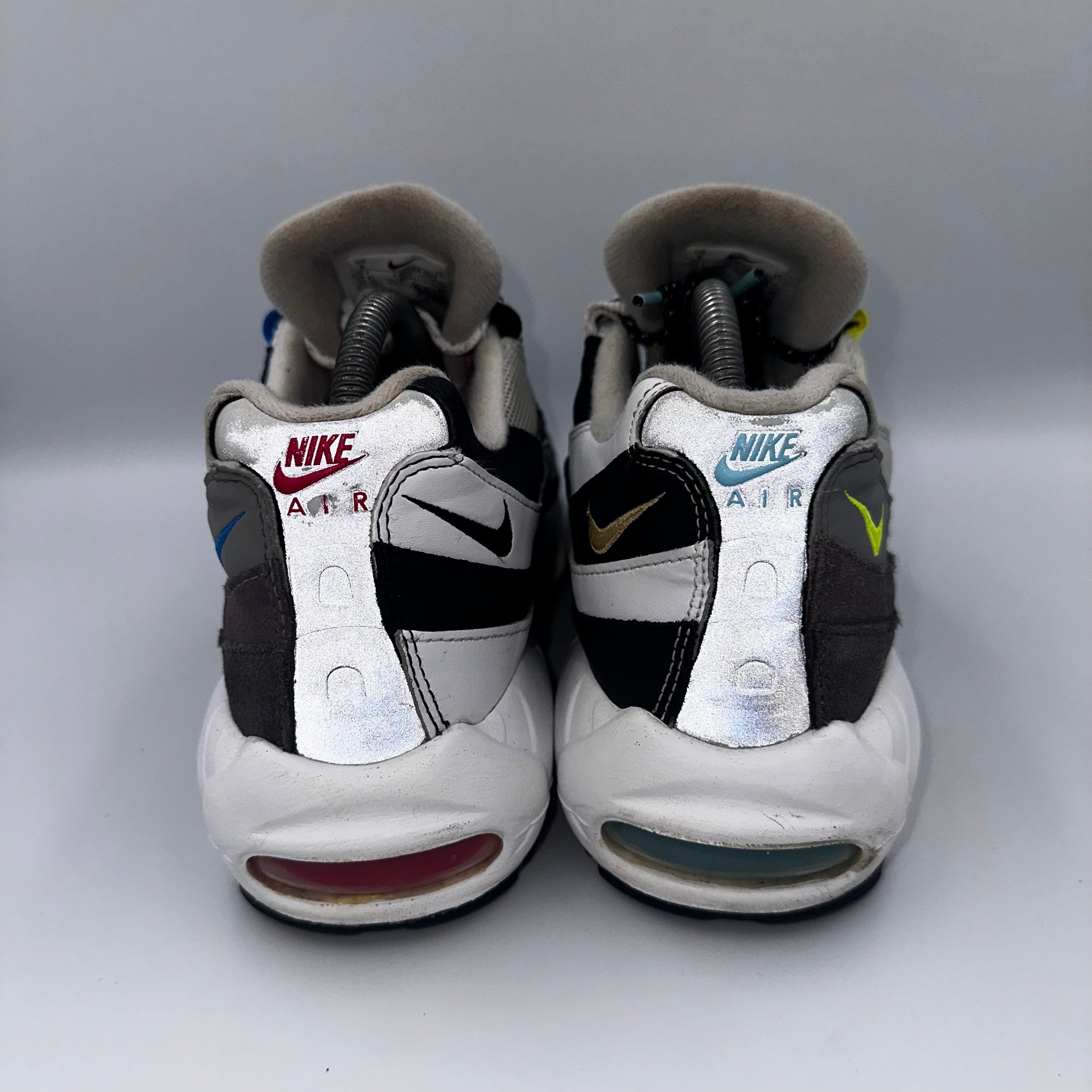 Nike Air Max 95 Greedy 2.0 UK 7 top-down flat lay
