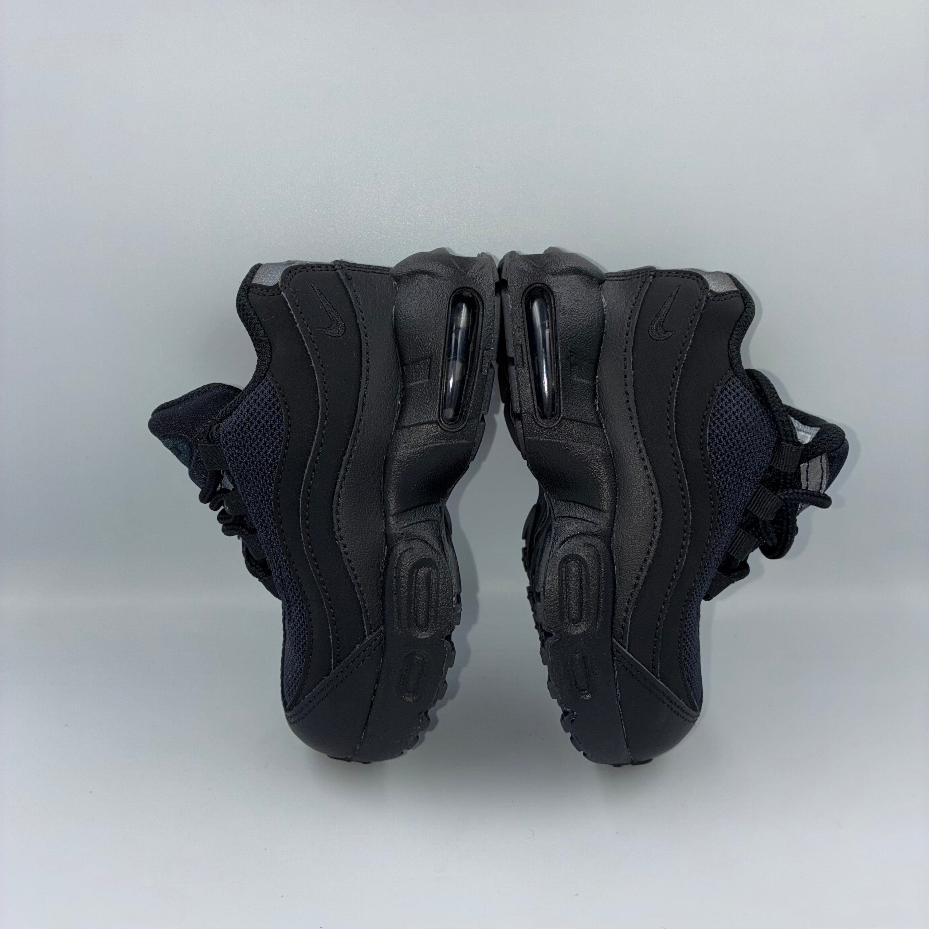 Nike Air Max 95 Triple Black Recraft LTR Toddlers