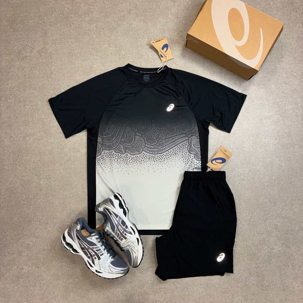ASICS Road Fade SS Top Performance Black / Cream