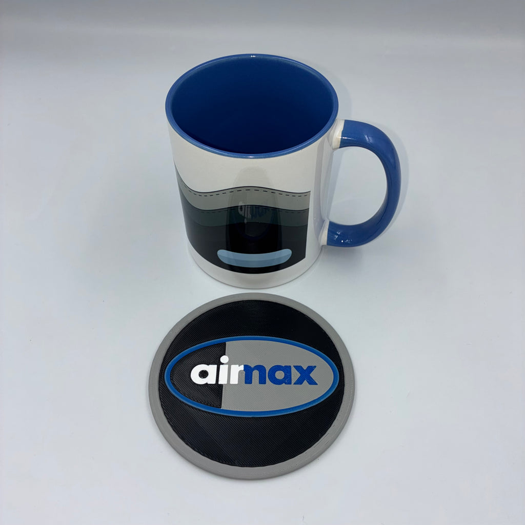 AIRMAX 95 INSPIRED MUG & COASTER - SPARK BLUE
