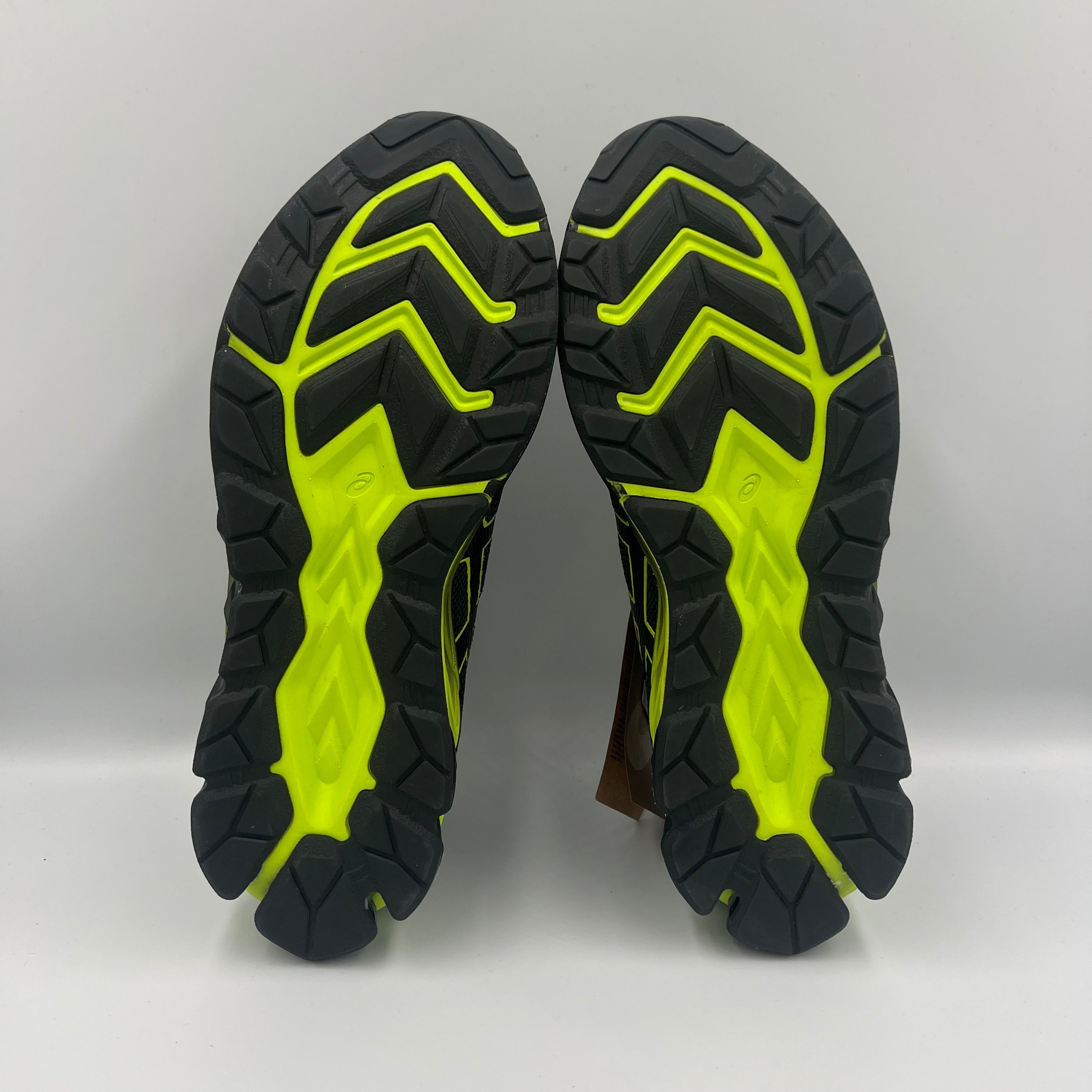 ASICS Gel-Quantum 180 VII Black / Neon Lime heel and counter detail