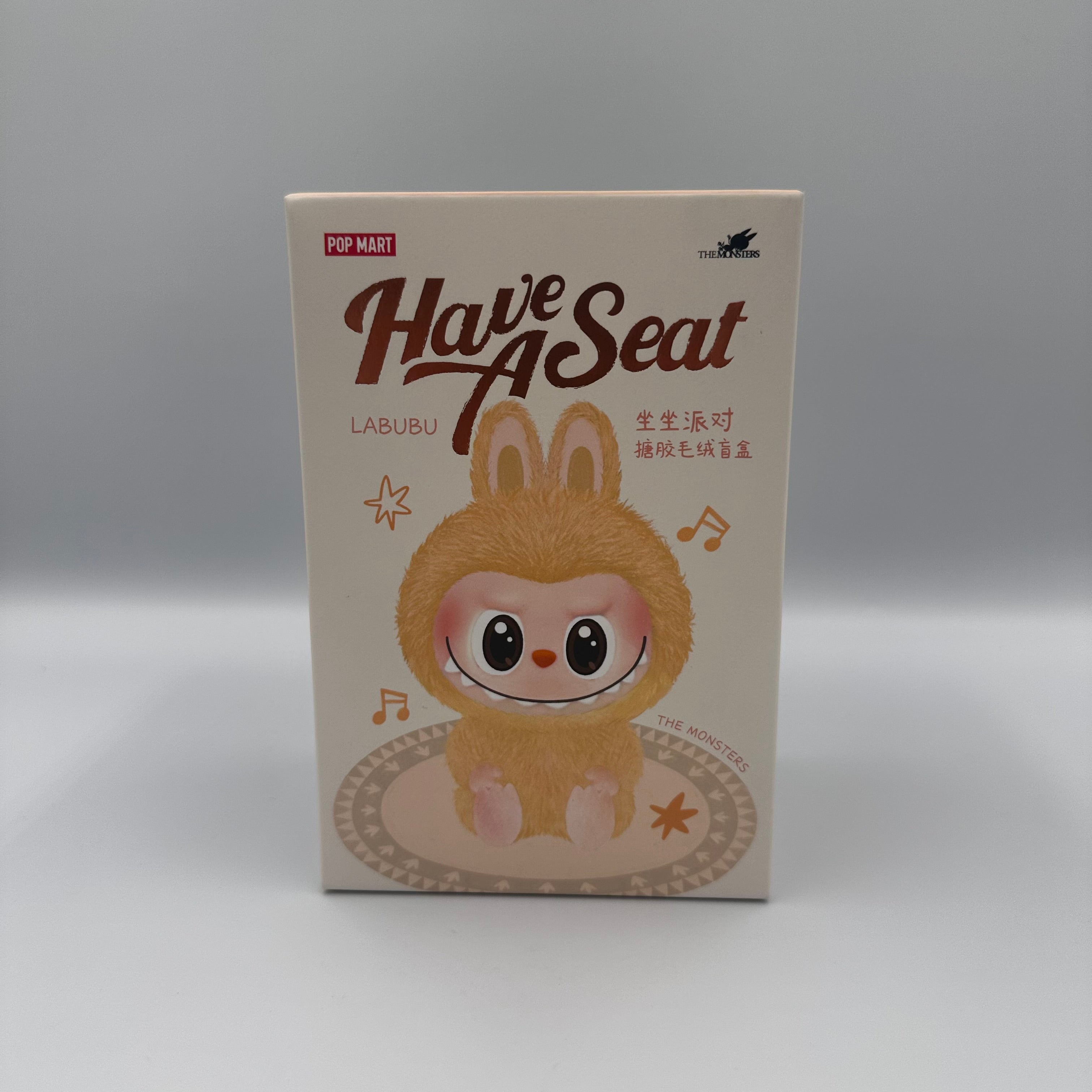 LABUBU THE MONSTERS - Have a Seat Vinyl Plush Blind Box lateral side profile