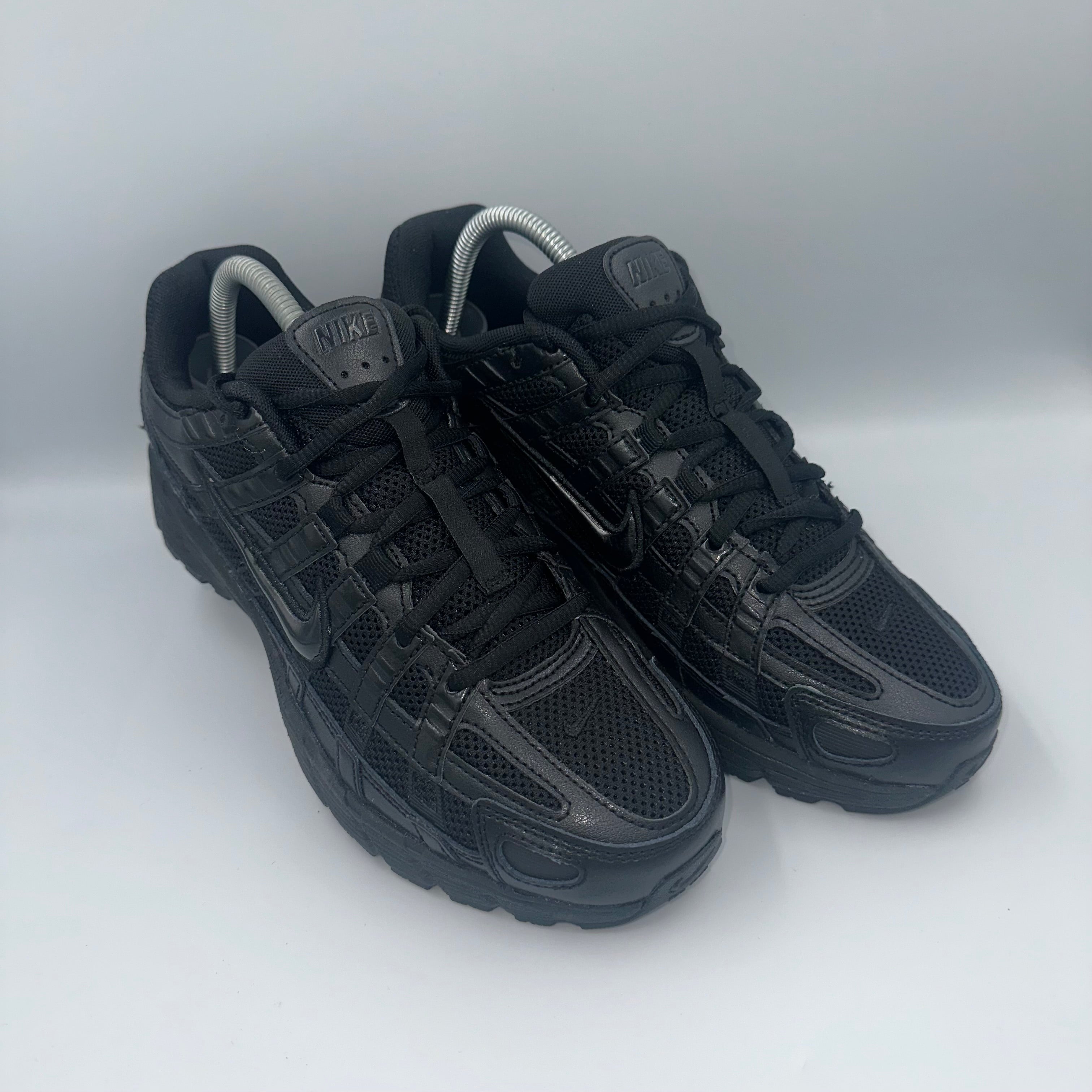Nike P-6000 All Black CD6404-002 lateral side profile