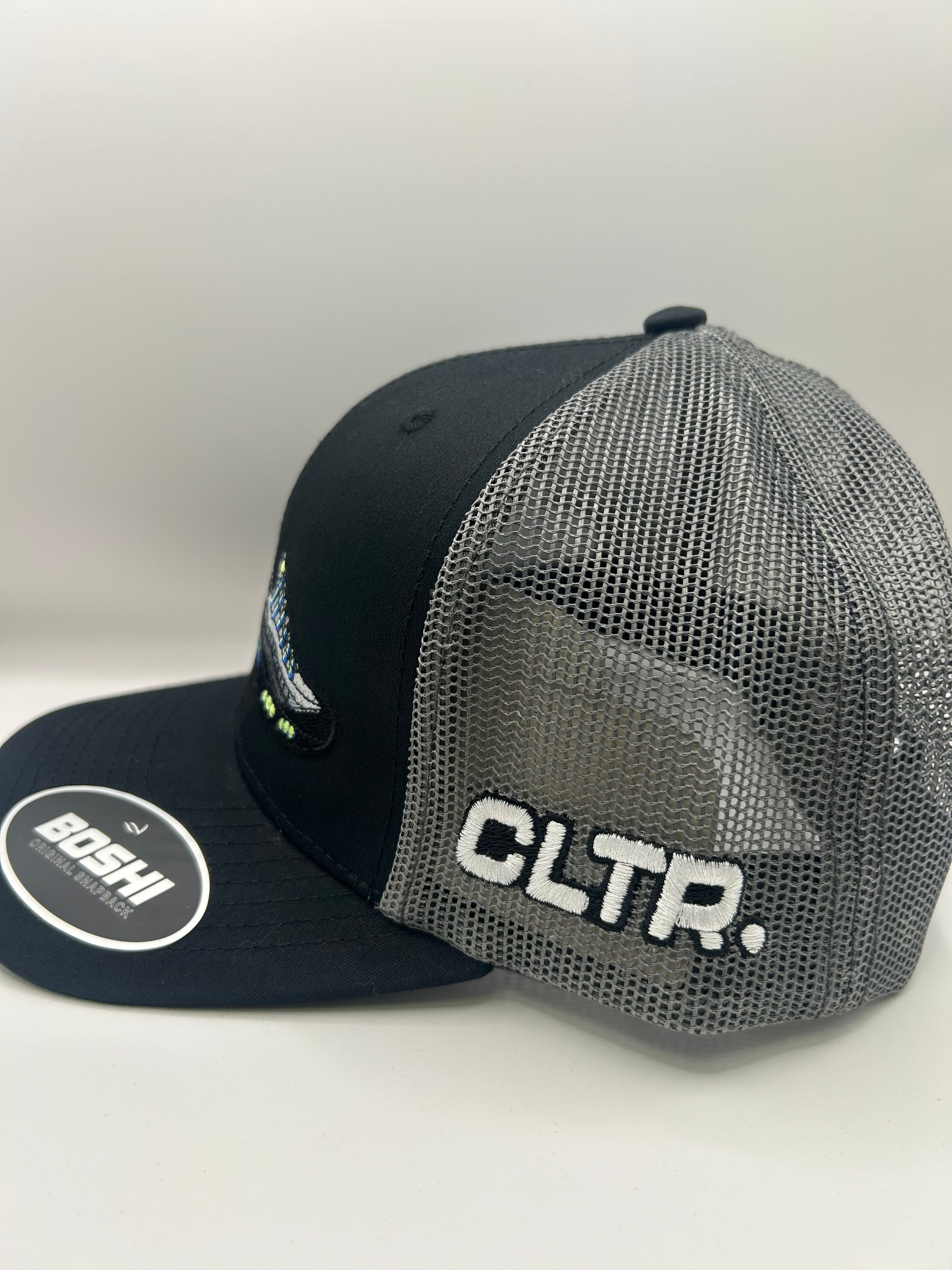 95 + 15 = 110 - Apple Green Cap - Black