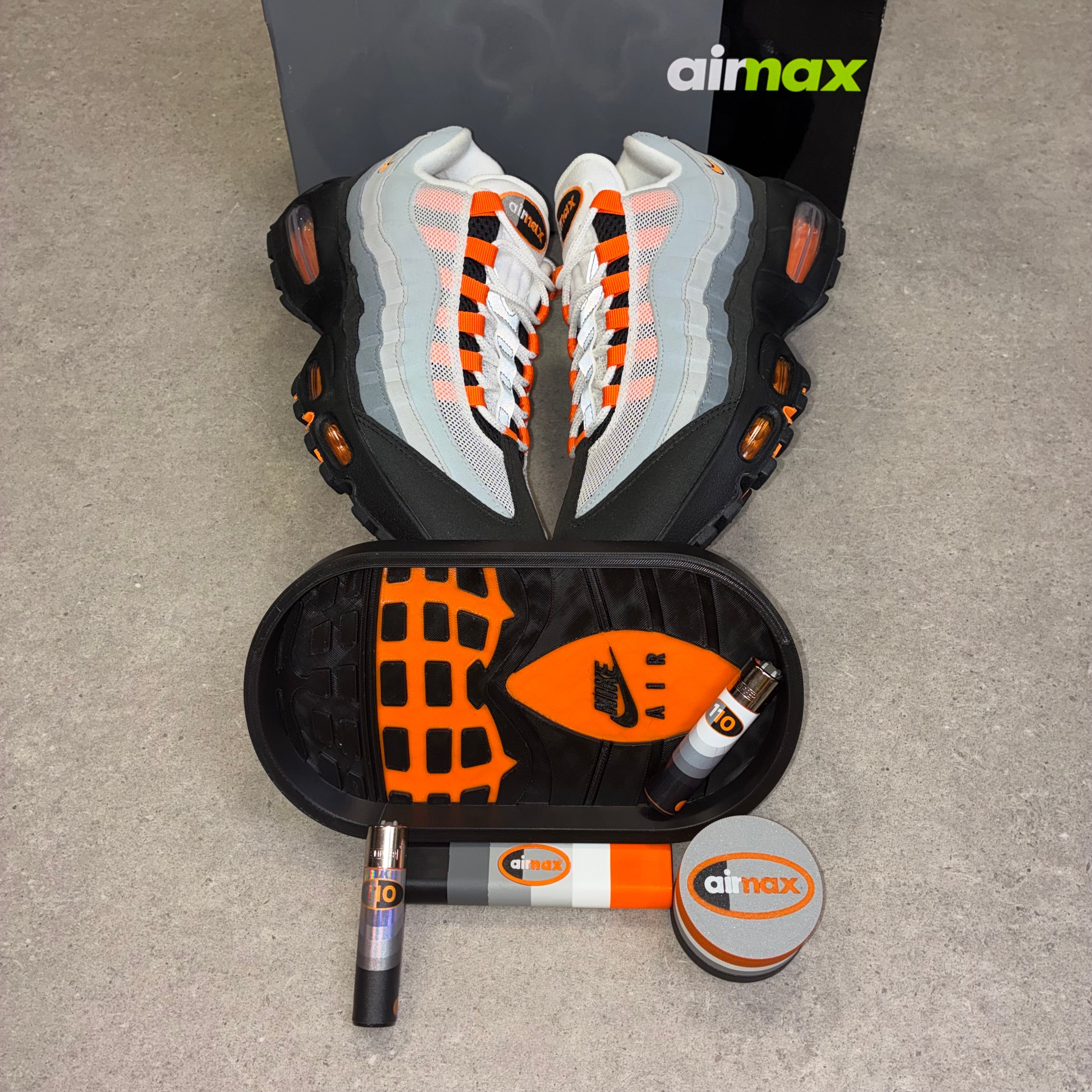 Air Max Inspired Smokers Bundle Pack - Mandarin