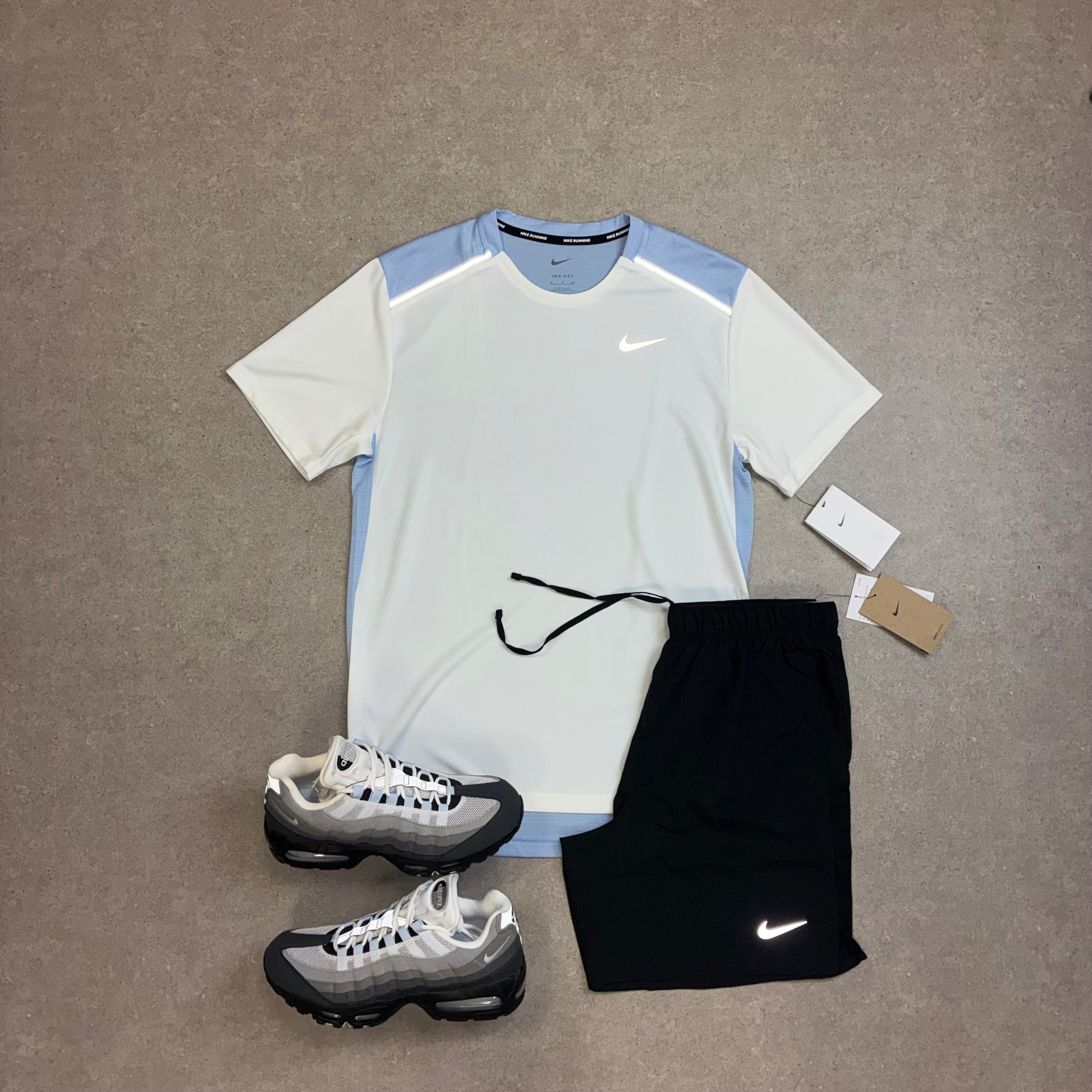 Nike Miler White / Cobalt Bliss