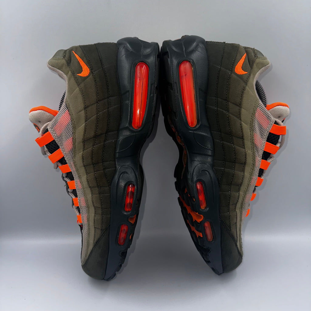 Nike Air Max 95 Total Orange / Neutral Olive UK 10.5