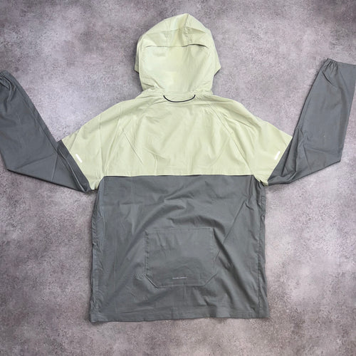 Nike Windbreaker Jacket Neutral Olive back view