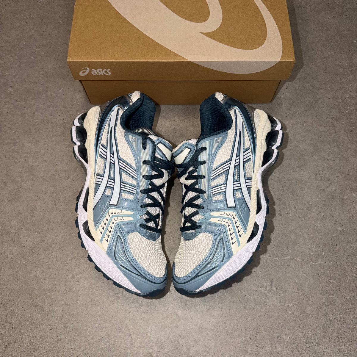 ASICS Gel-Kayano Cream / Raw Indigo