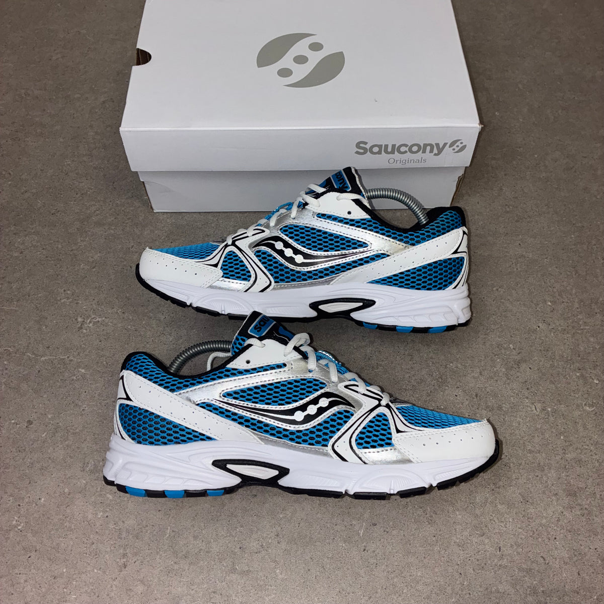 Saucony Ride Millennium White / Diva Blue