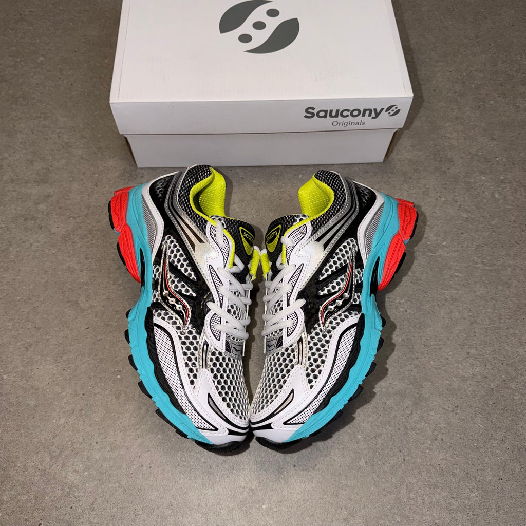Saucony ProGrid Omni 9 Junior KDZ – Silver / Mutant