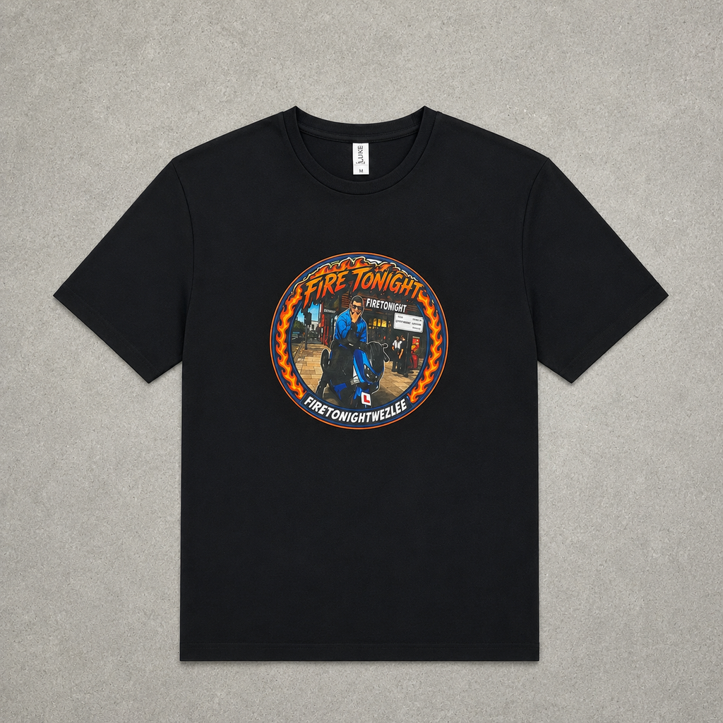 Wezlee Fire Tonight T-Shirt — Vol. 2 - Black