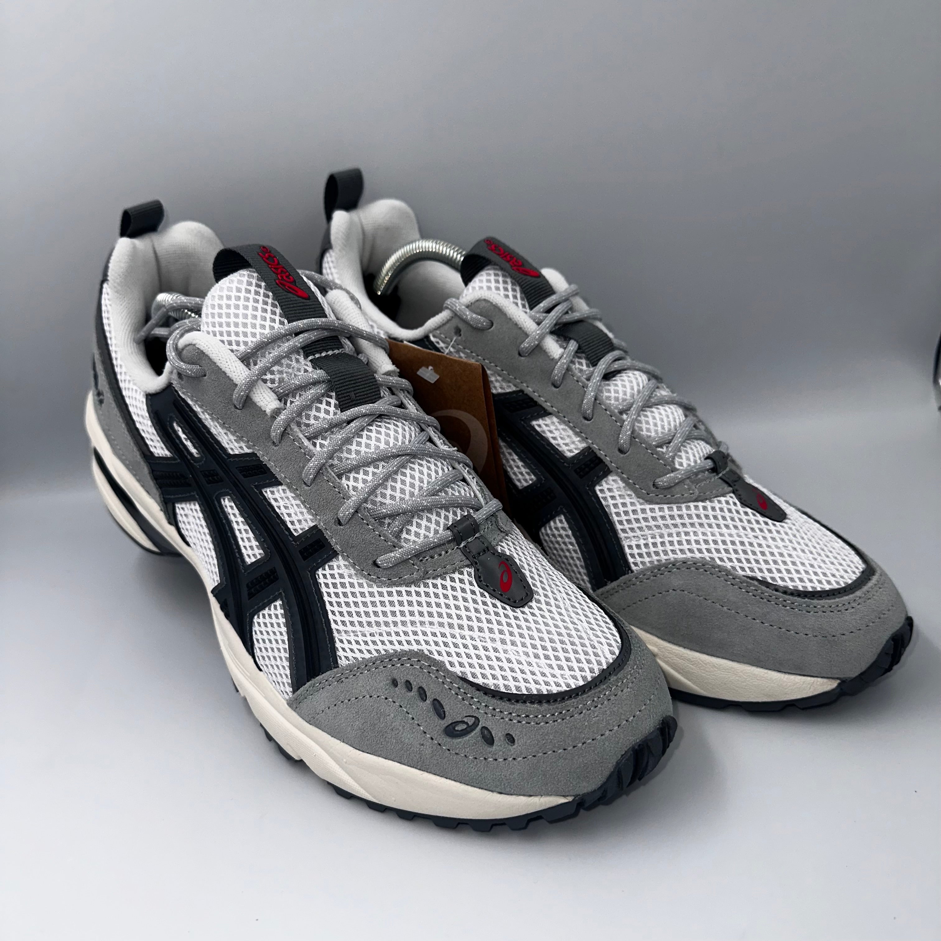 ASICS Gel-1090v2 White / Steel Grey UK 9.5 lateral side profile