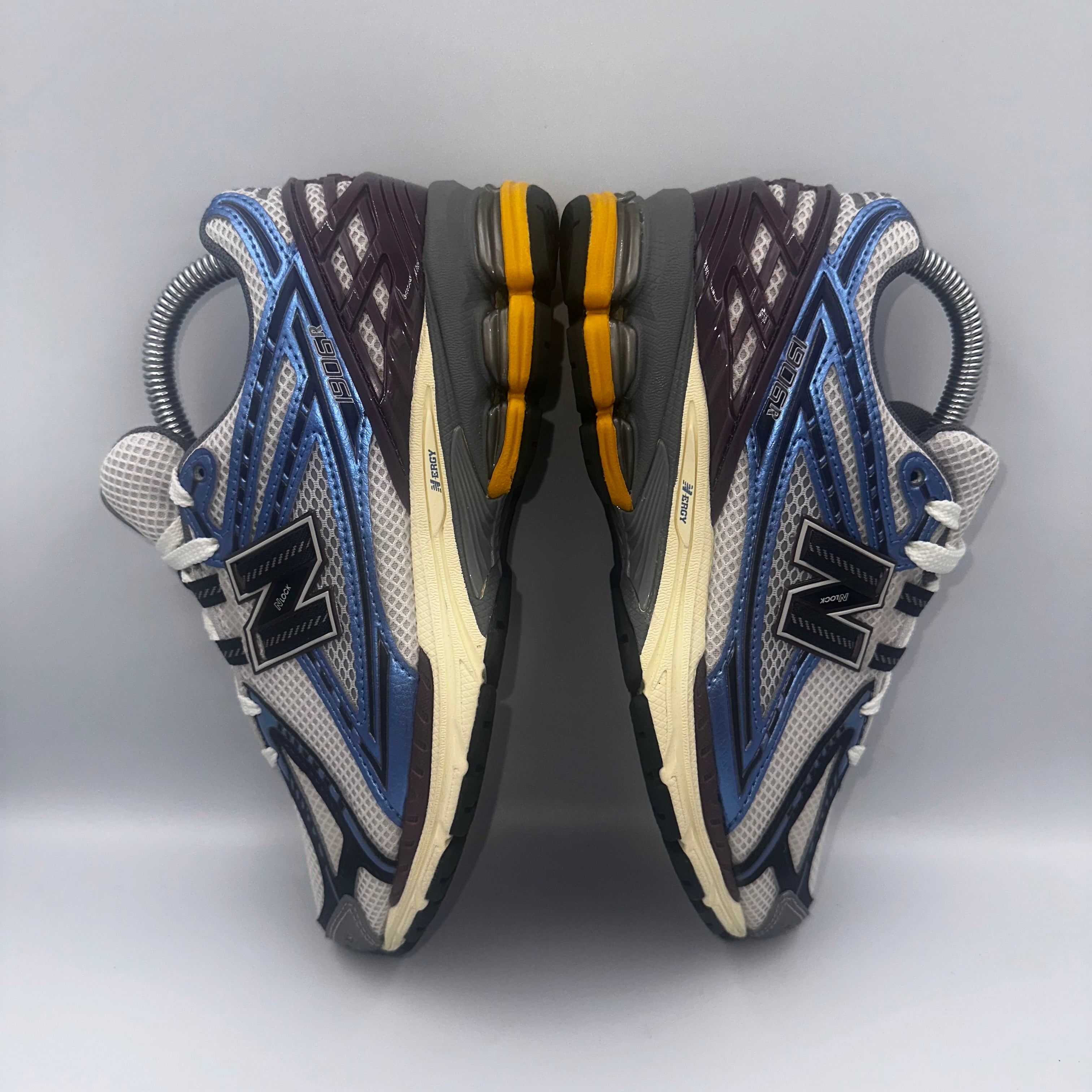 New Balance 1906R Blue Laguna three-quarter front angle