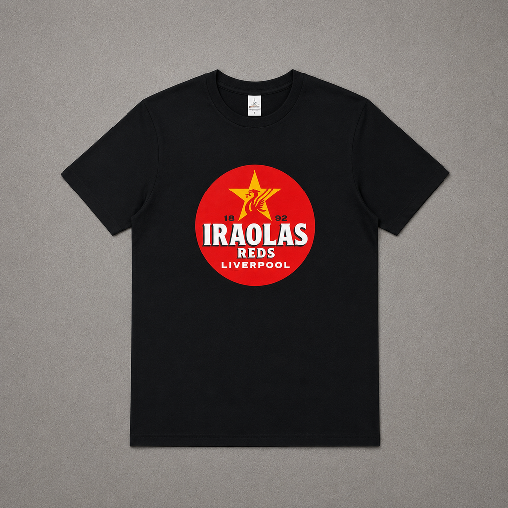 Iraolas Reds T-Shirt & Cap - Black