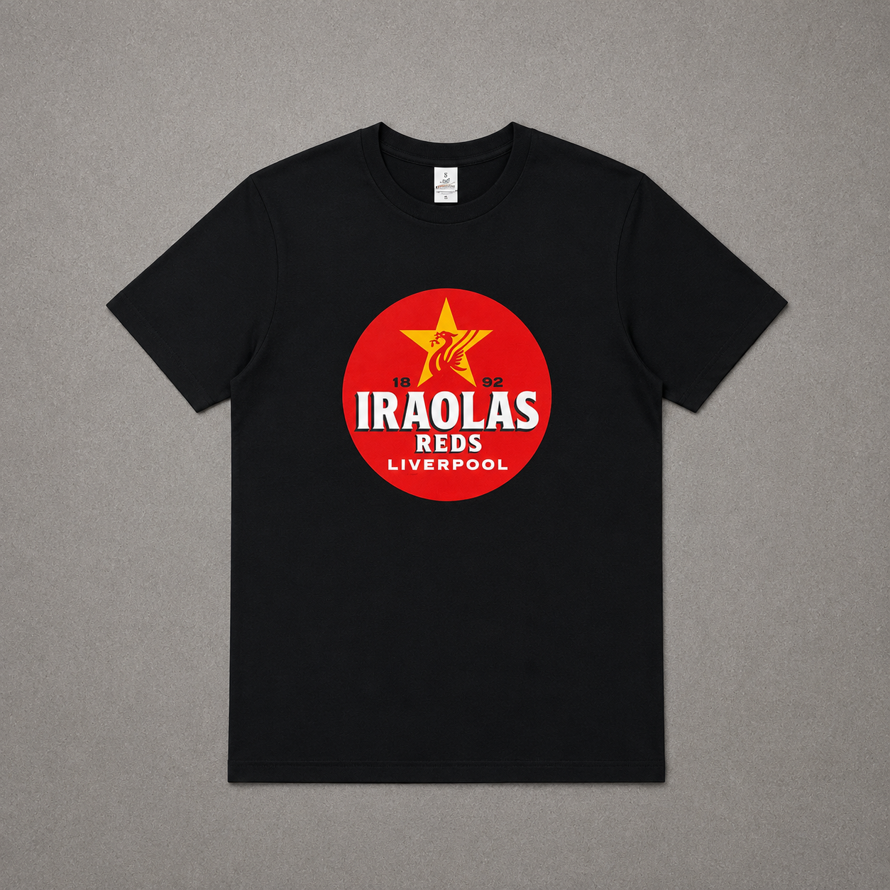 Iraolas Reds T-Shirt & Cap - Black
