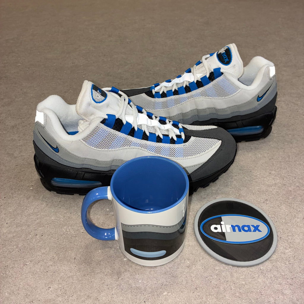 AIRMAX 95 INSPIRED MUG & COASTER - SPARK BLUE