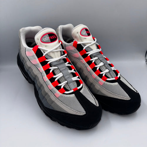 Nike Air Max 95 OG Solar Red 2017 UK 10.5 lateral side profile
