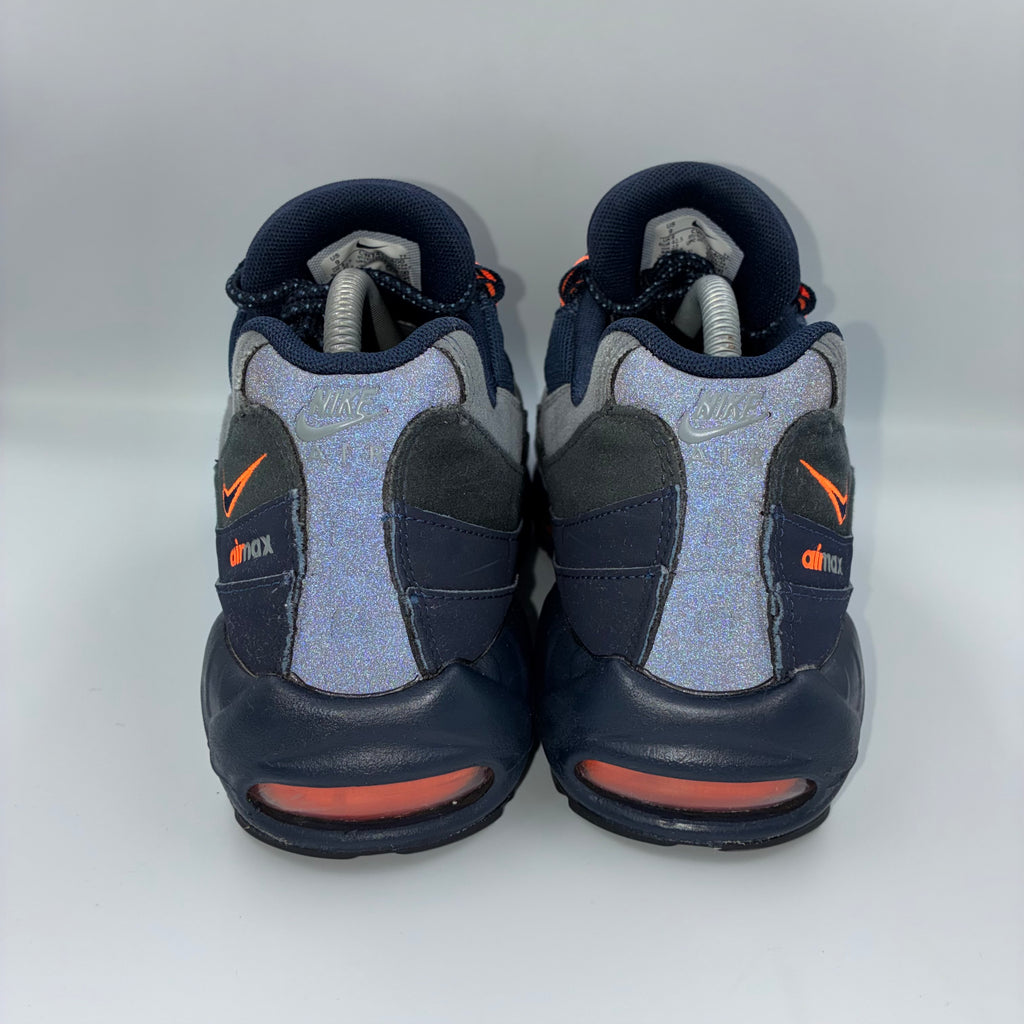Nike Air Max 95 Retro Logo Obsidian / Total Orange UK 8